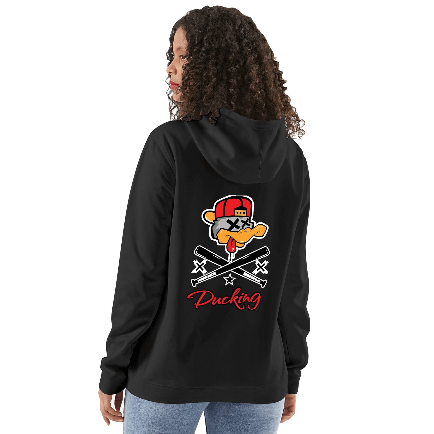 Stop Ducking 2.0  Adult Cotton Hoodie