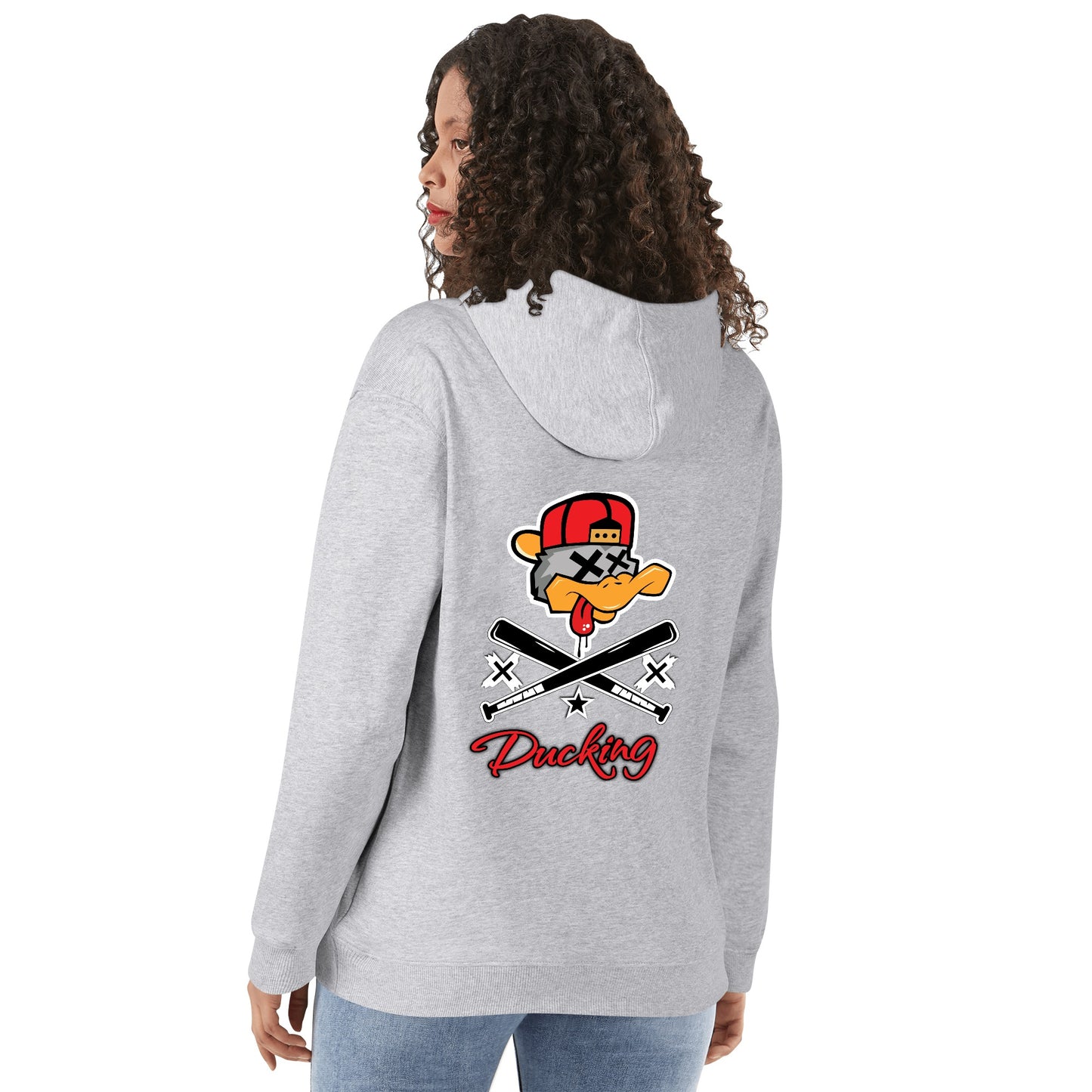 Stop Ducking 2.0  Adult Cotton Hoodie