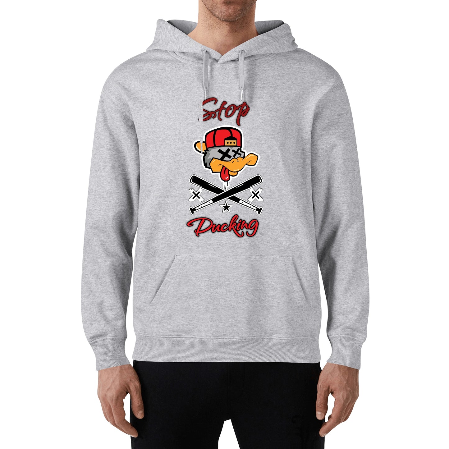 Stop Ducking 2.0  Adult Cotton Hoodie