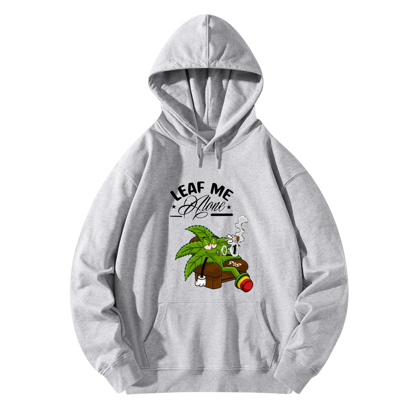 Leaf Me Alone 420 Edition 1.0 Adult Cotton Hoodie