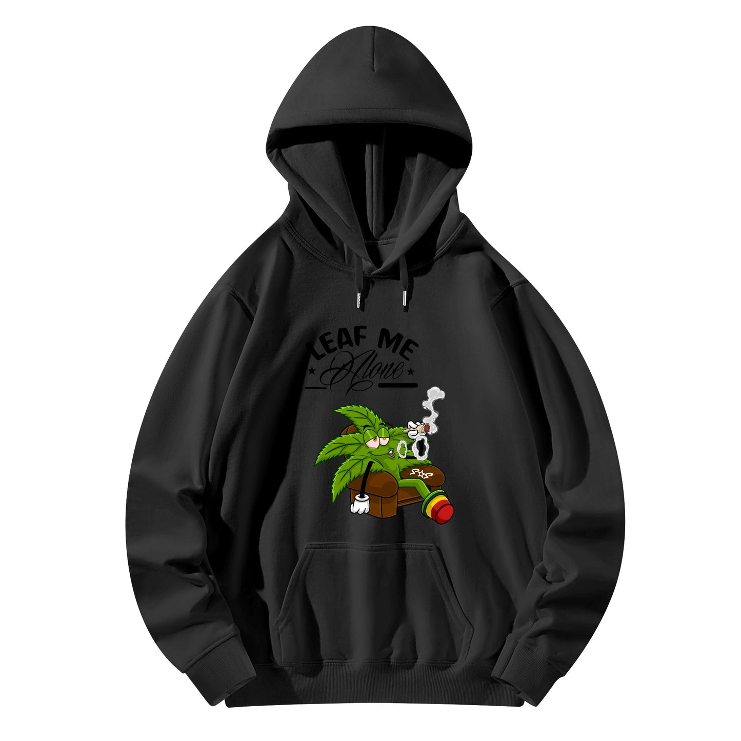 Leaf Me Alone 420 Edition 1.0 Adult Cotton Hoodie