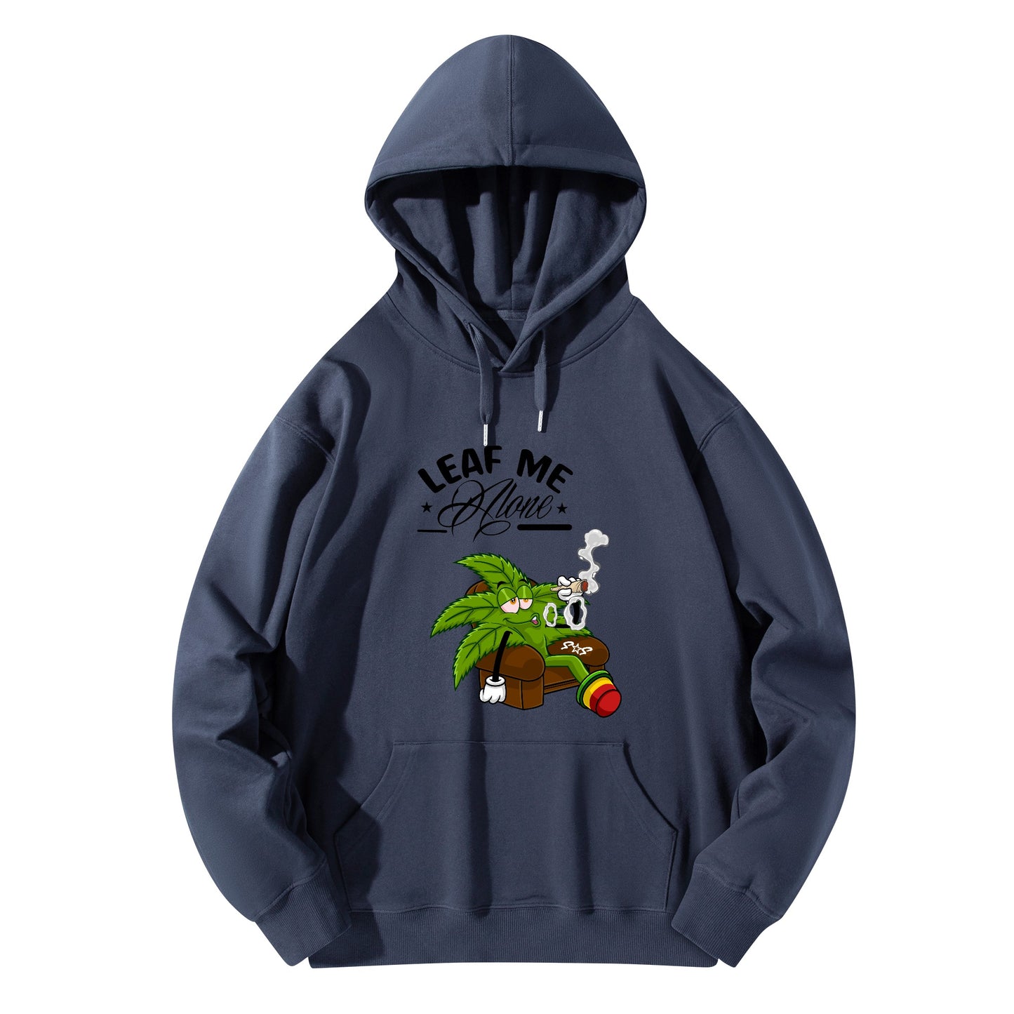 Leaf Me Alone 420 Edition 1.0 Adult Cotton Hoodie