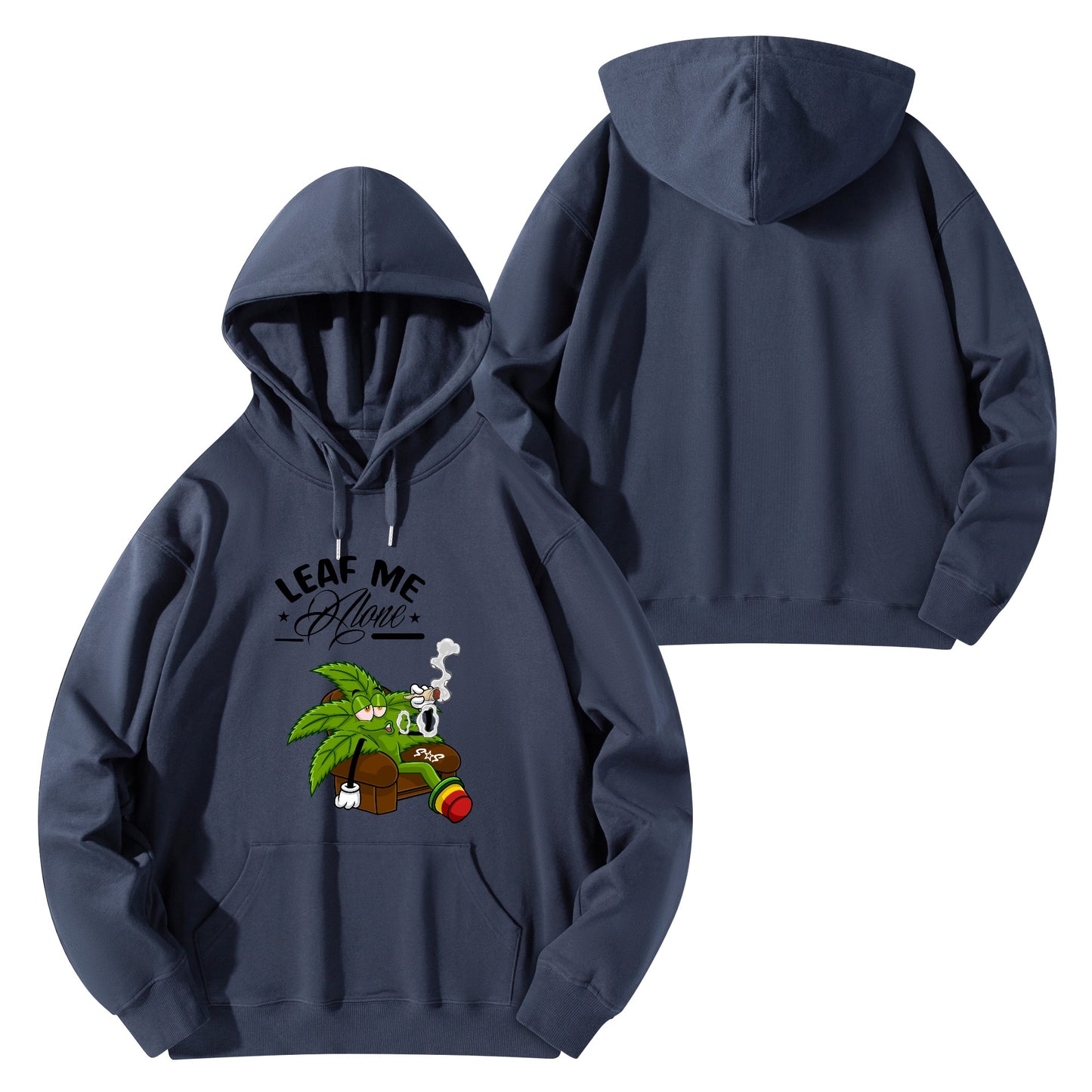 Leaf Me Alone 420 Edition 1.0 Adult Cotton Hoodie