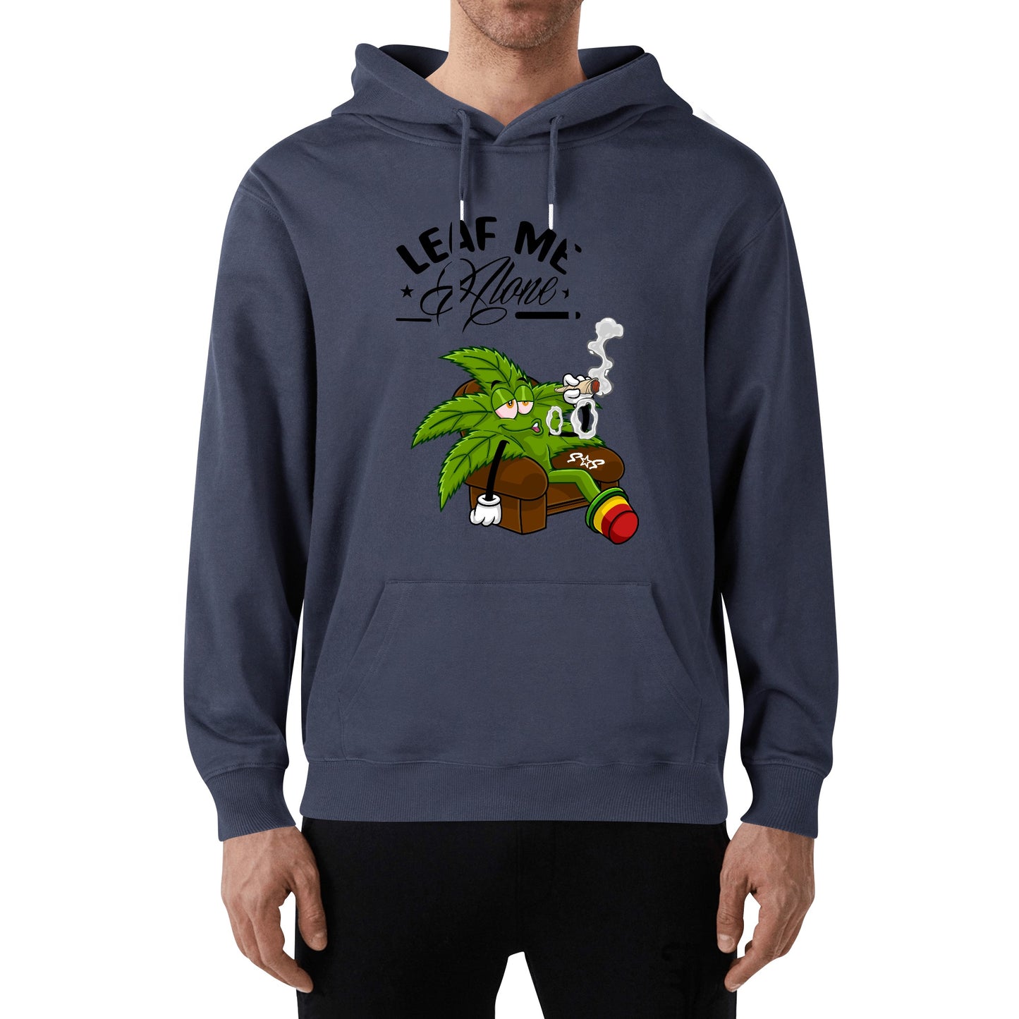 Leaf Me Alone 420 Edition 1.0 Adult Cotton Hoodie