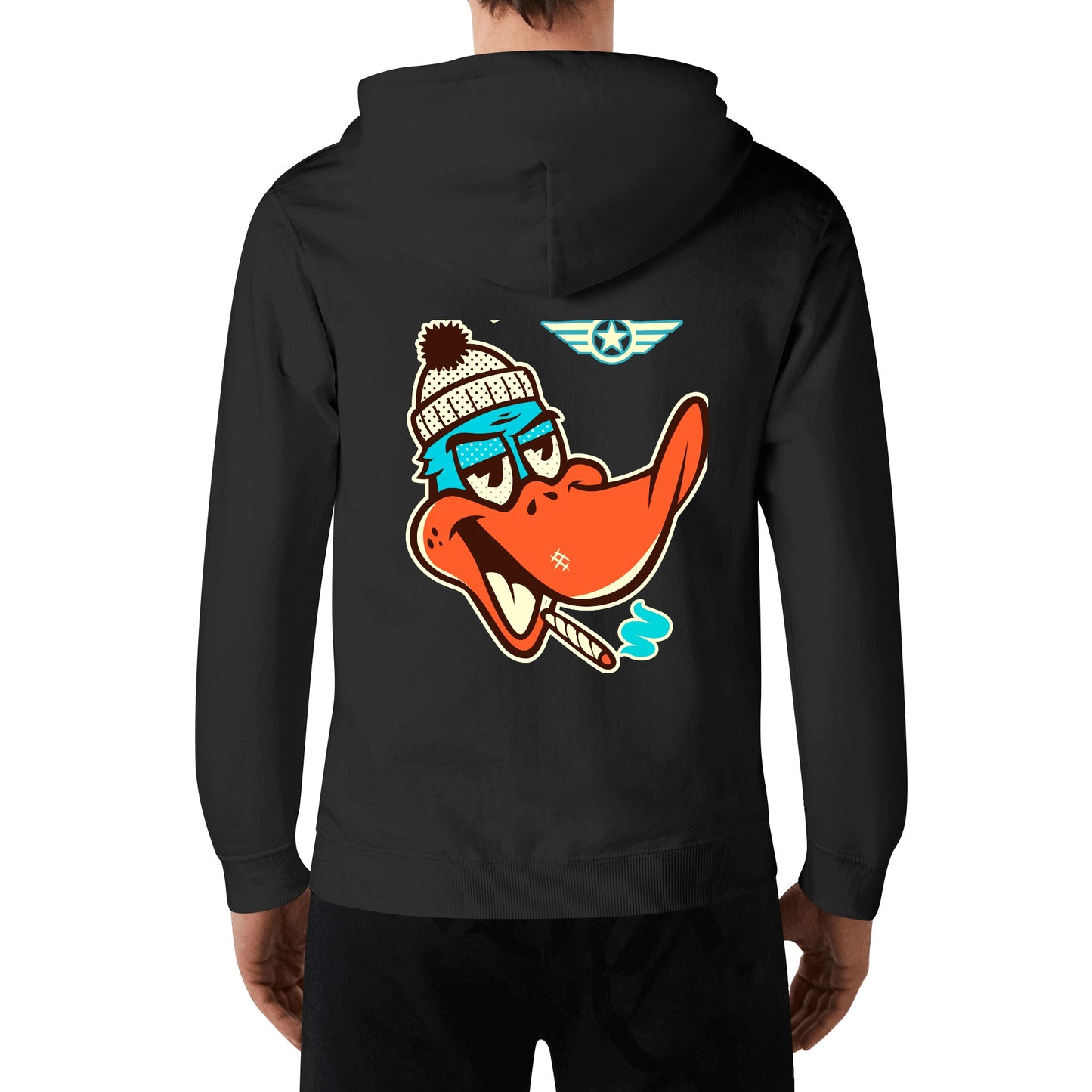 Star Duck Adult Cotton Hoodie