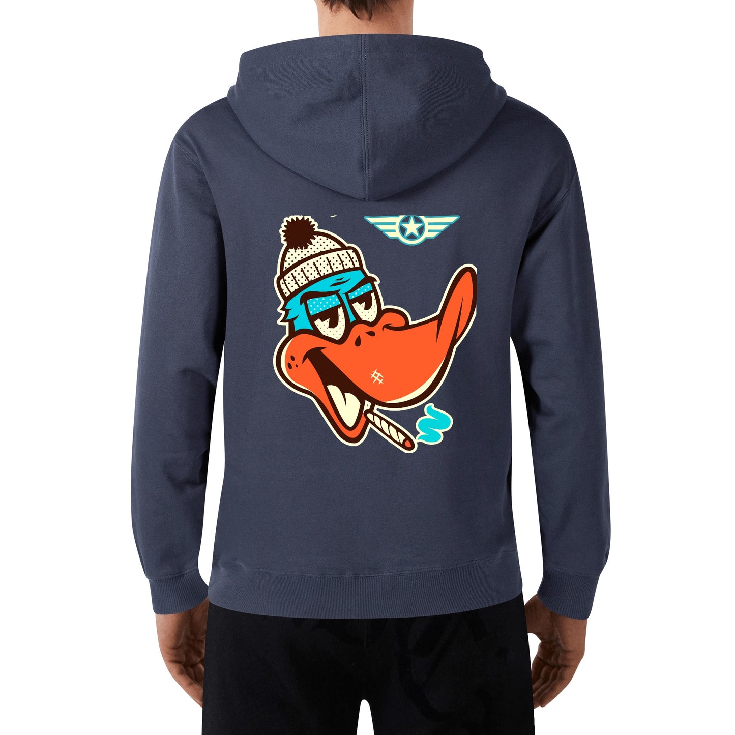 Star Duck Adult Cotton Hoodie