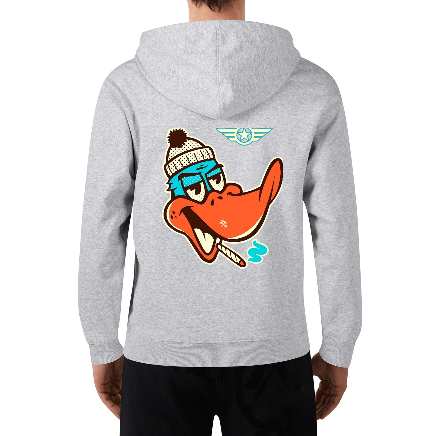 Star Duck Adult Cotton Hoodie