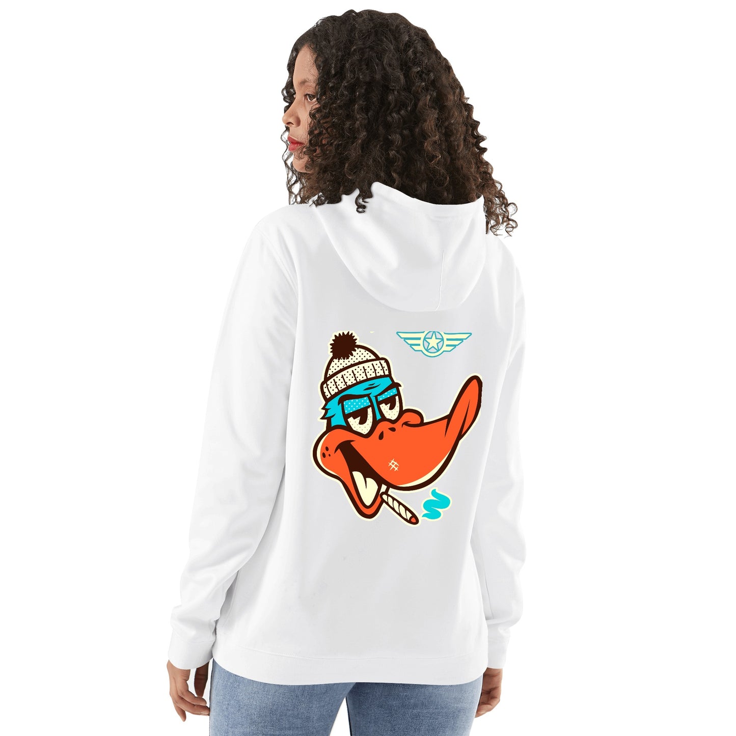 Star Duck Adult Cotton Hoodie