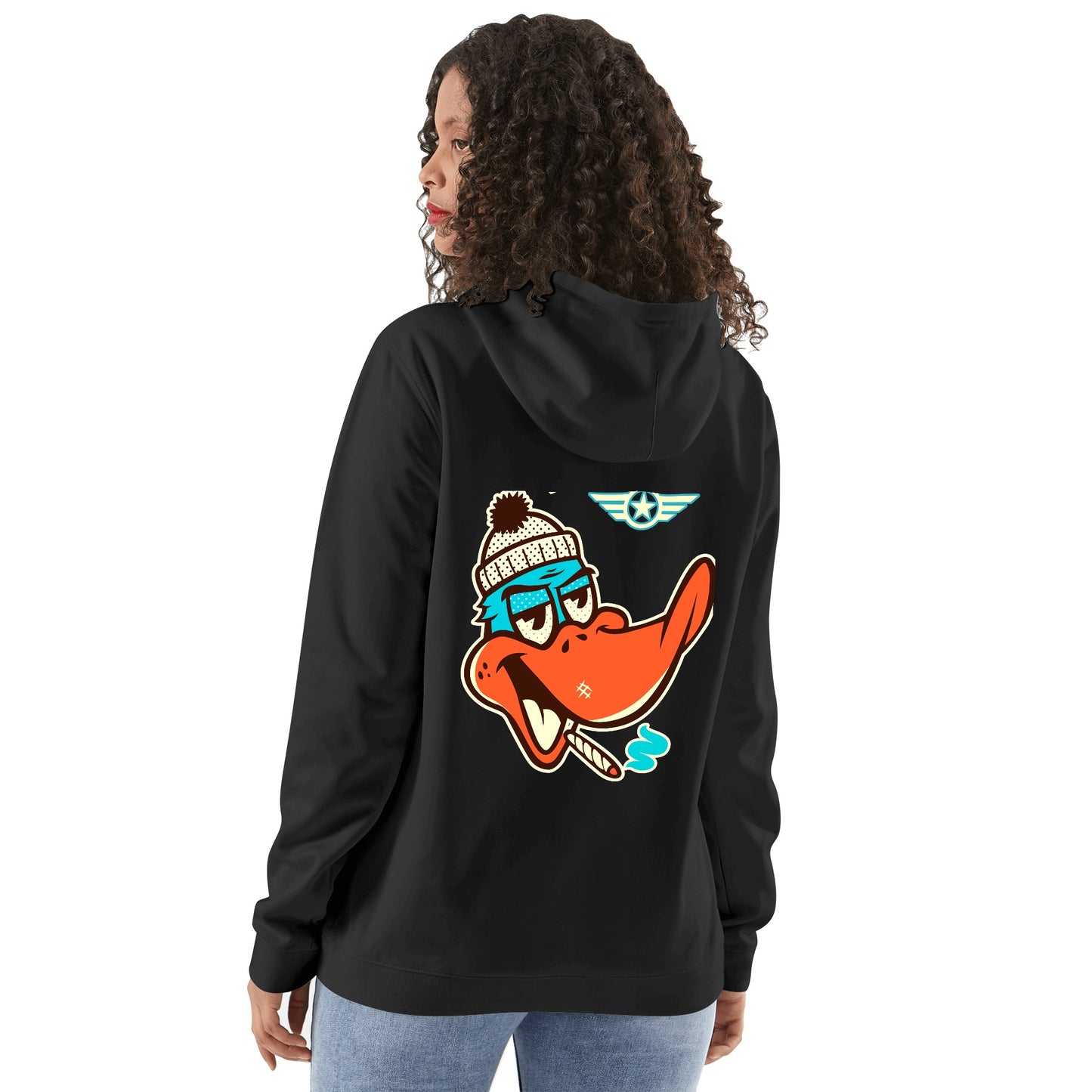 Star Duck Adult Cotton Hoodie