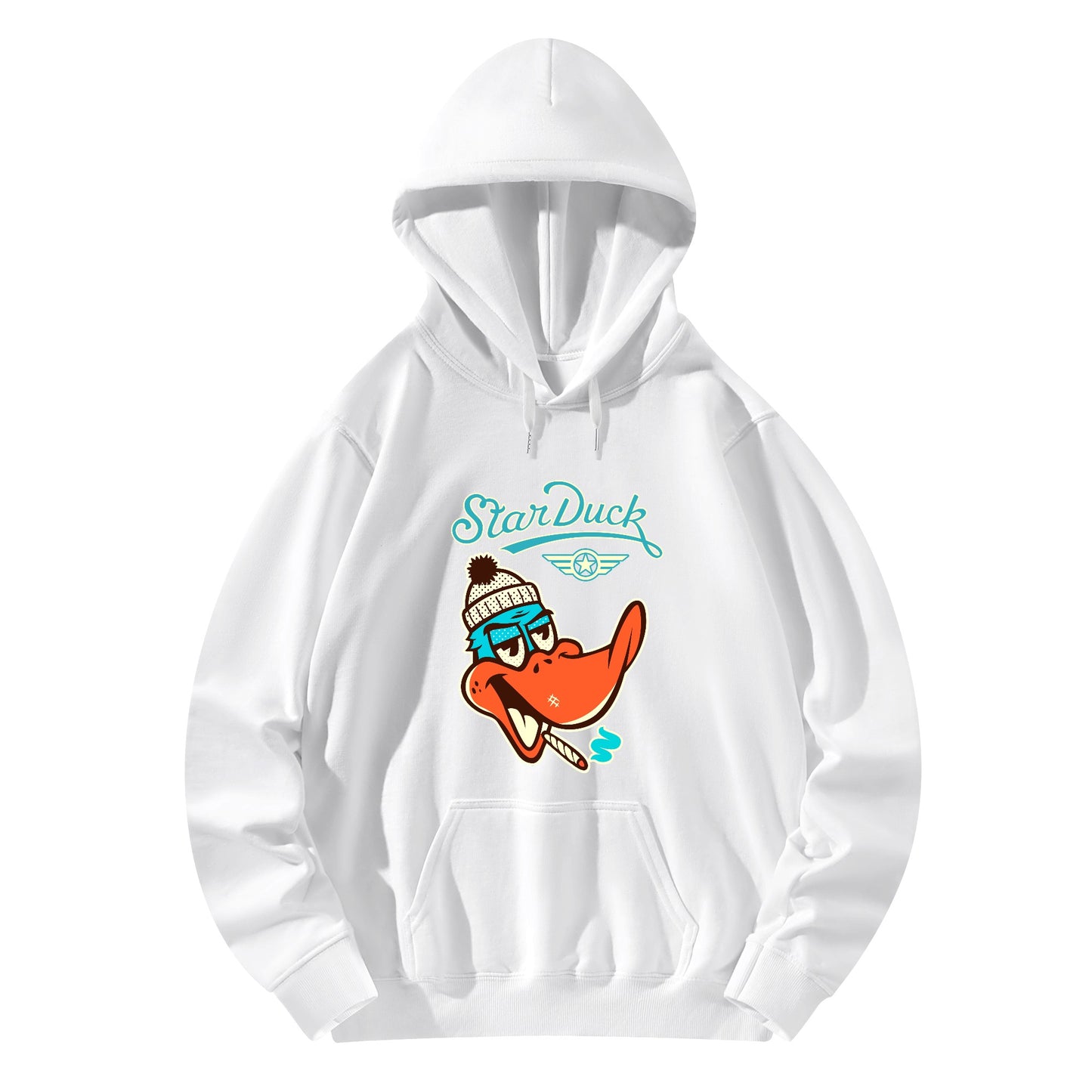 Star Duck Adult Cotton Hoodie