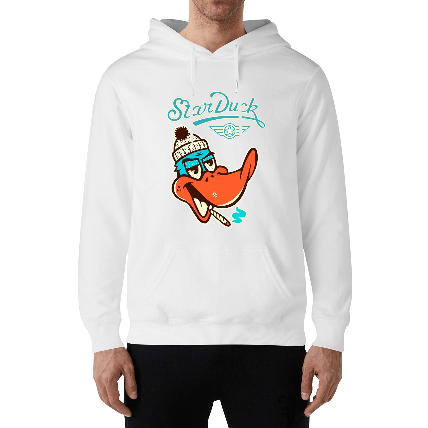 Star Duck Adult Cotton Hoodie