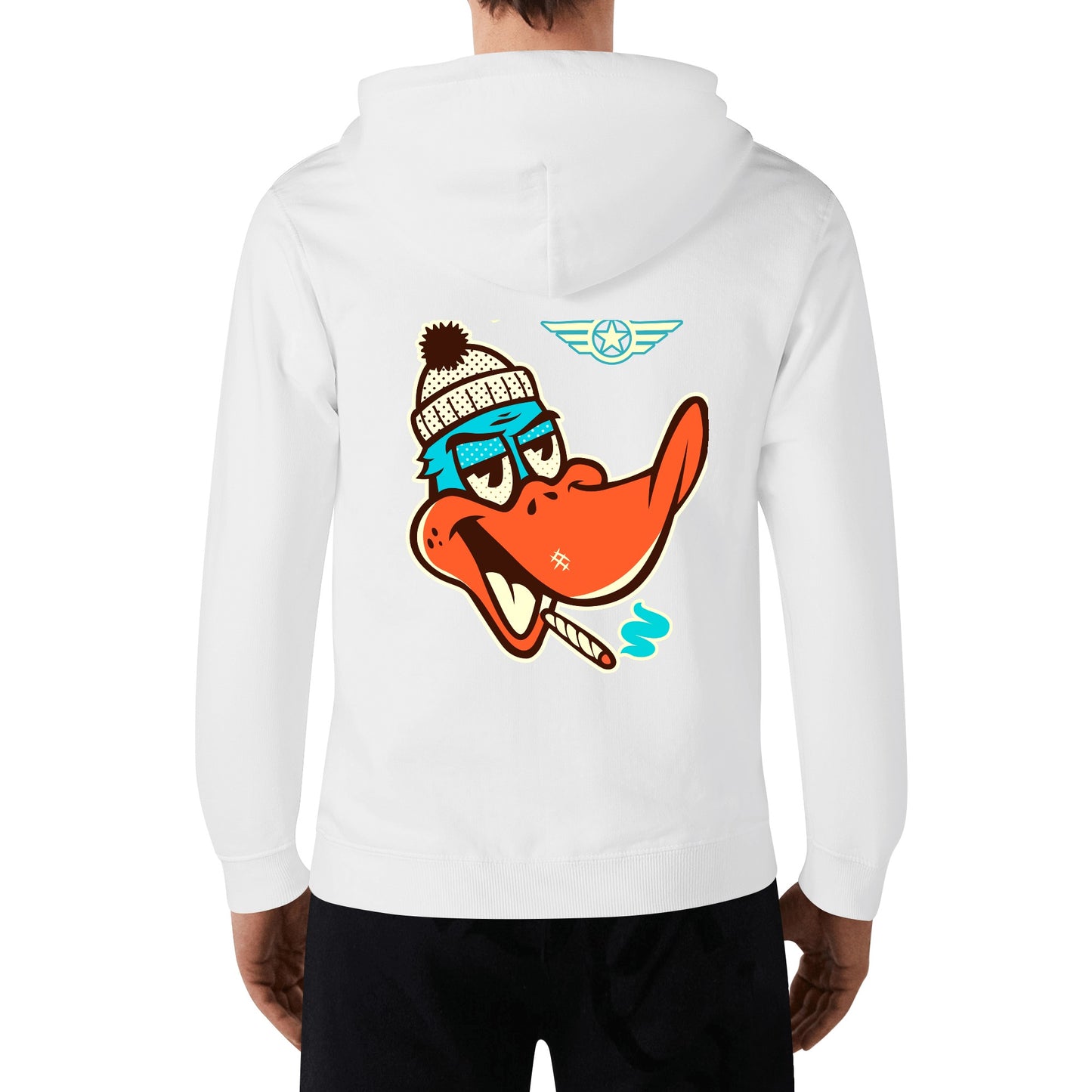 Star Duck Adult Cotton Hoodie