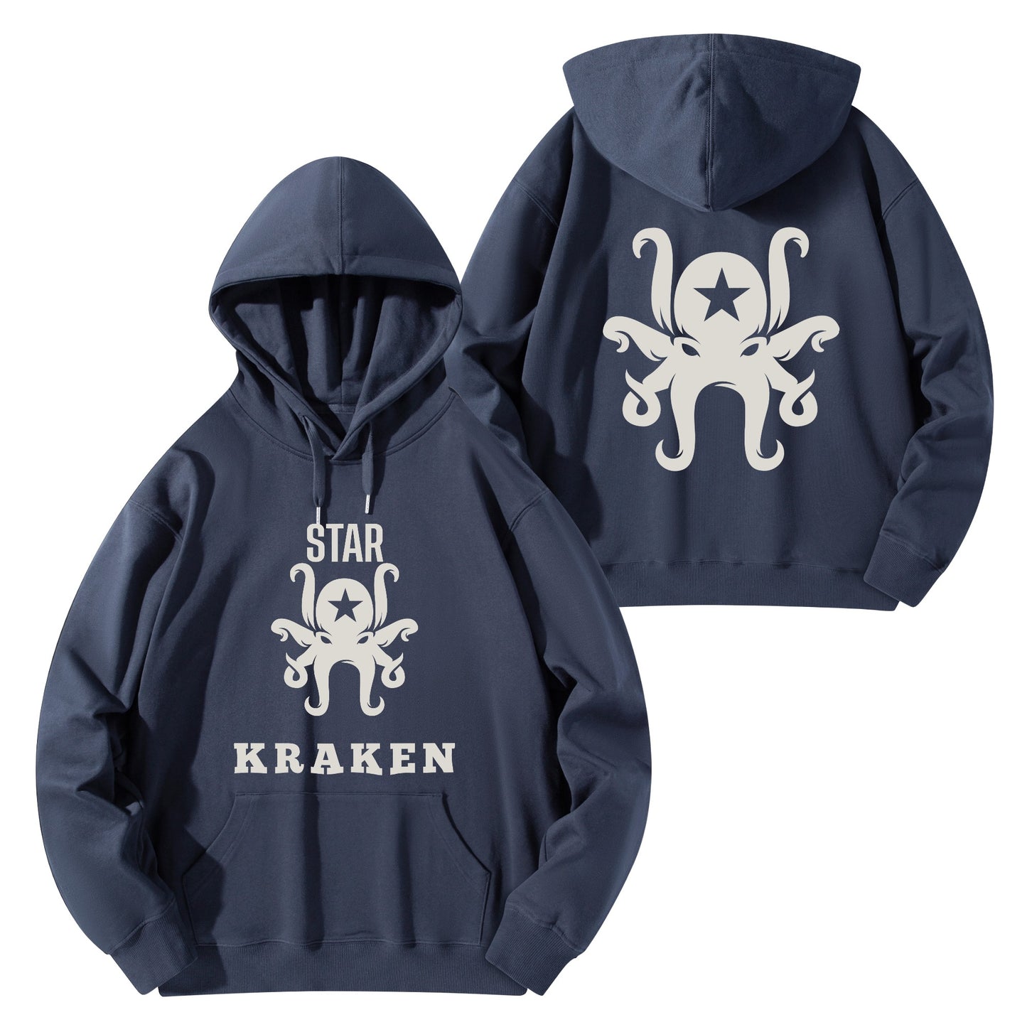 Star Kraken Adult Cotton Hoodie