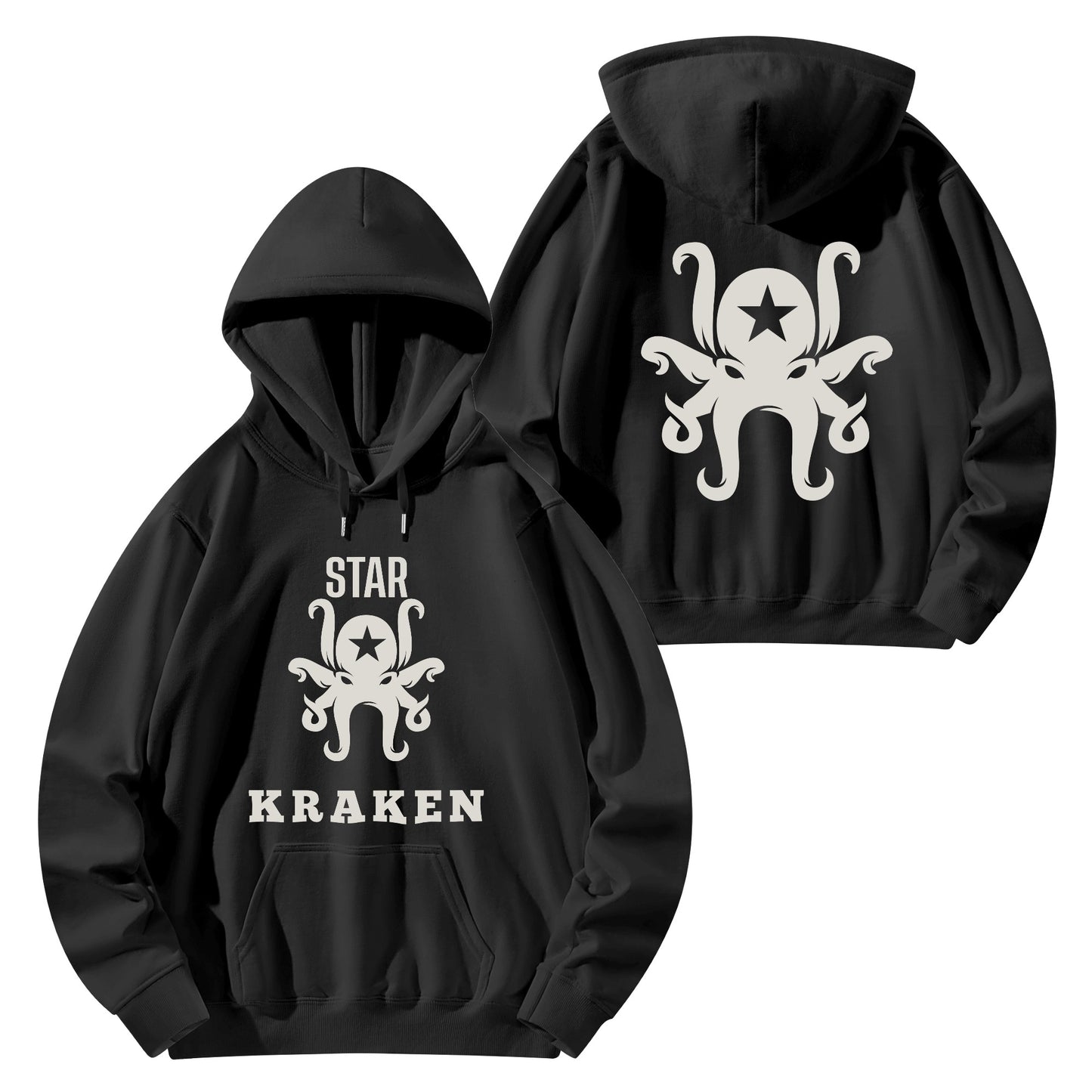 Star Kraken Adult Cotton Hoodie