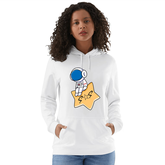 S.O.S Astronaut Adult Cotton Hoodie