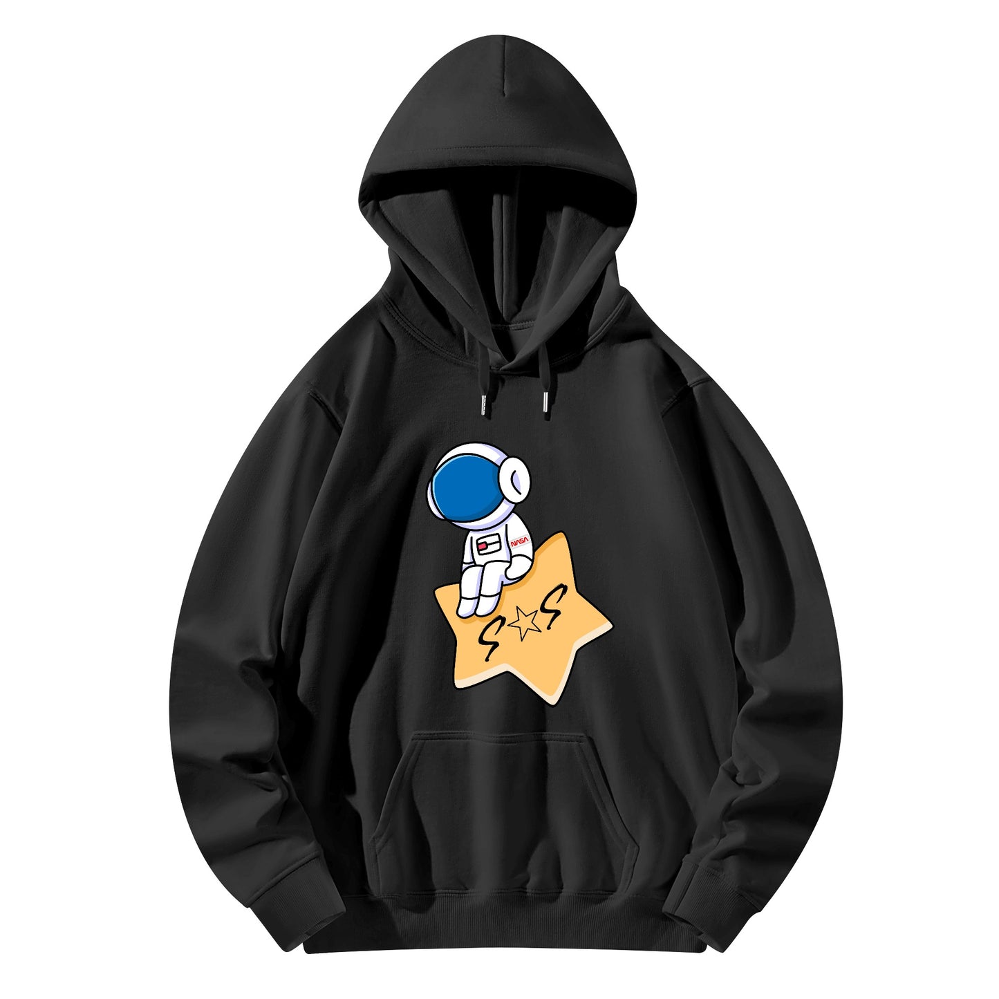 S.O.S Astronaut Adult Cotton Hoodie