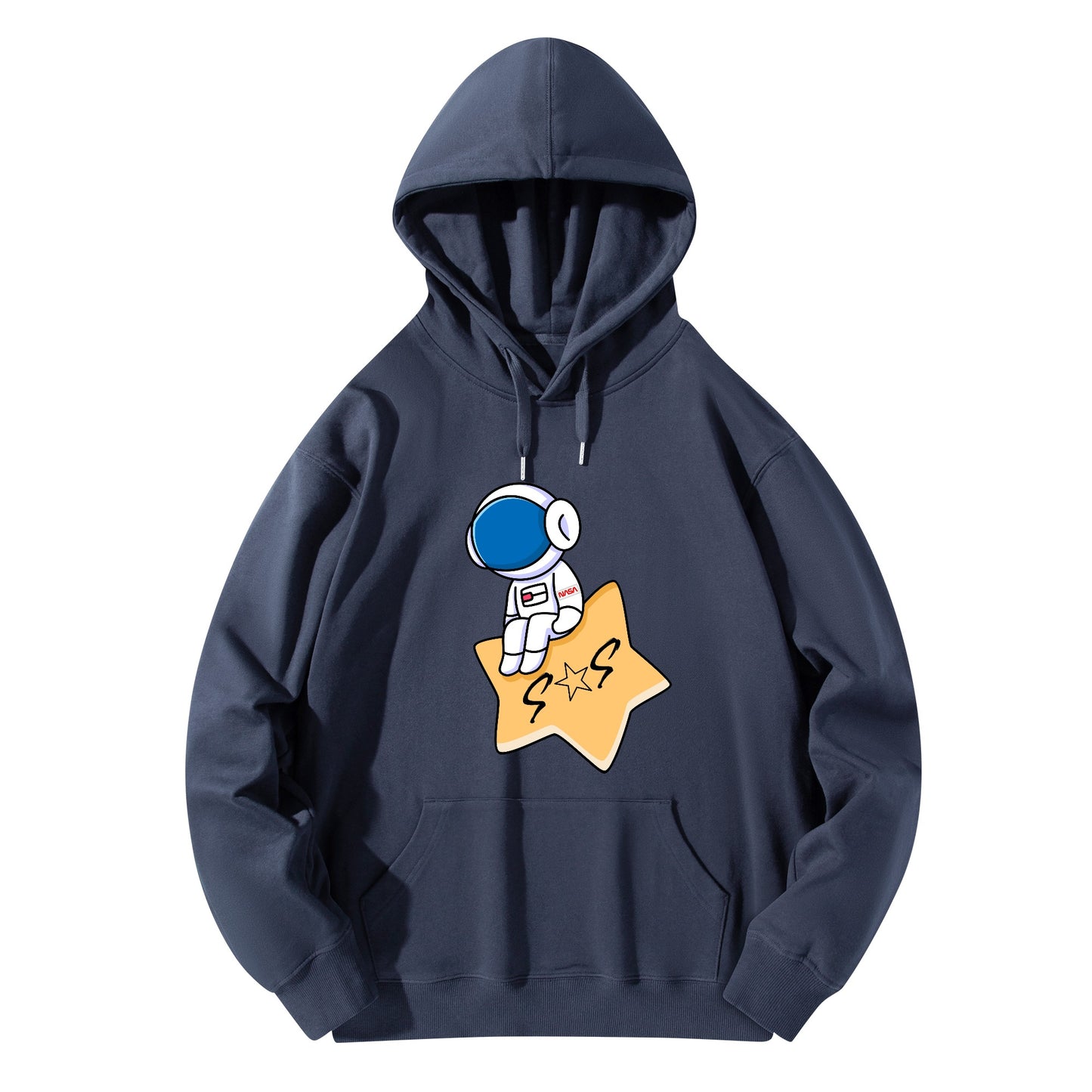 S.O.S Astronaut Adult Cotton Hoodie