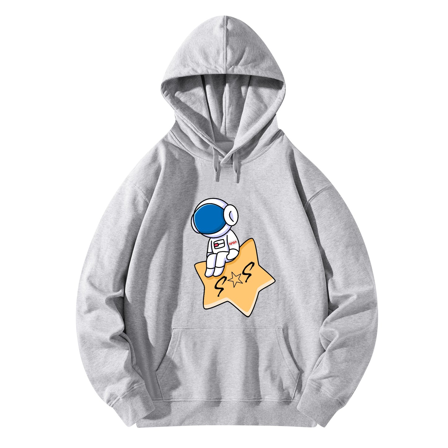 S.O.S Astronaut Adult Cotton Hoodie