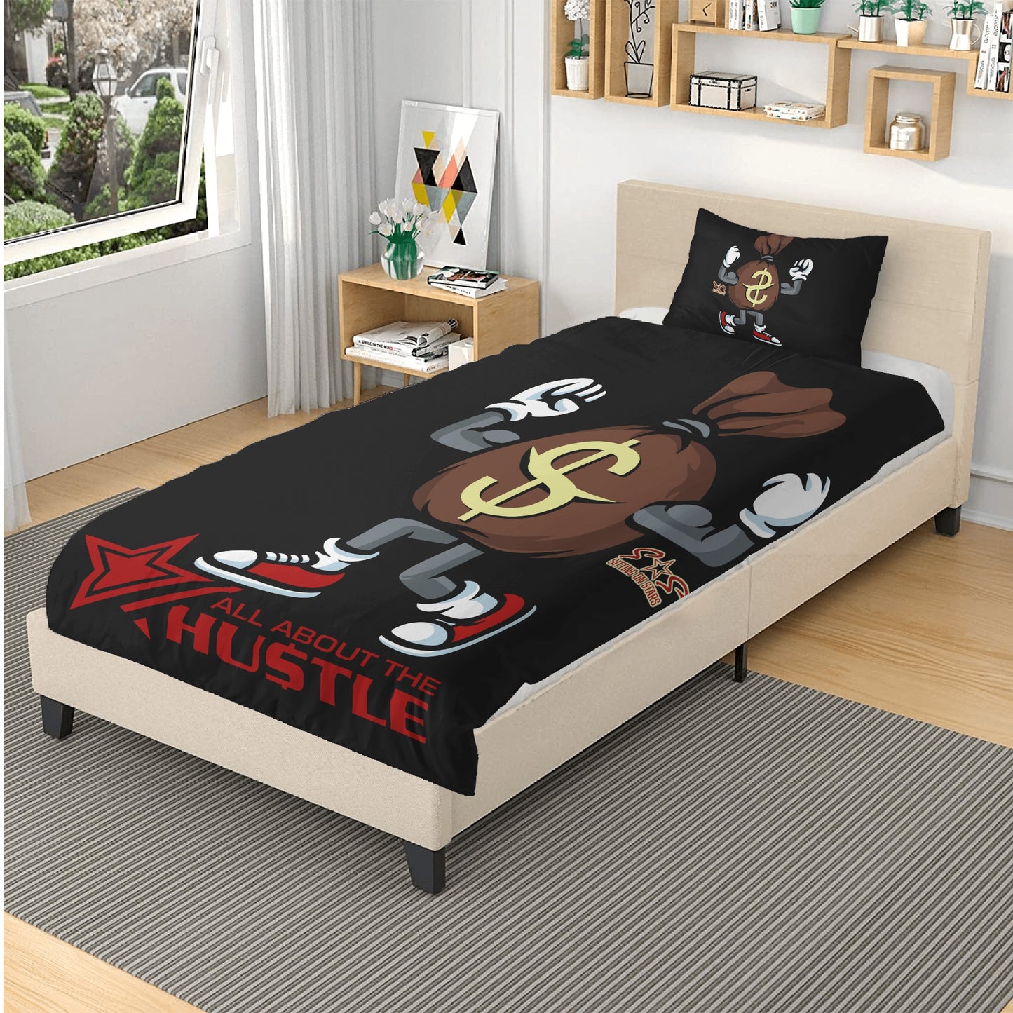 T.T.D (Ten Toes Down) 3 Pcs Beddings