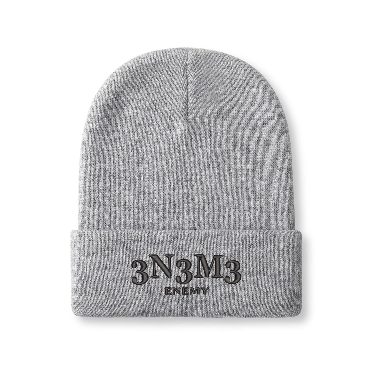 3.N.3.M.3 Enemy Embroidered Knitted Hats