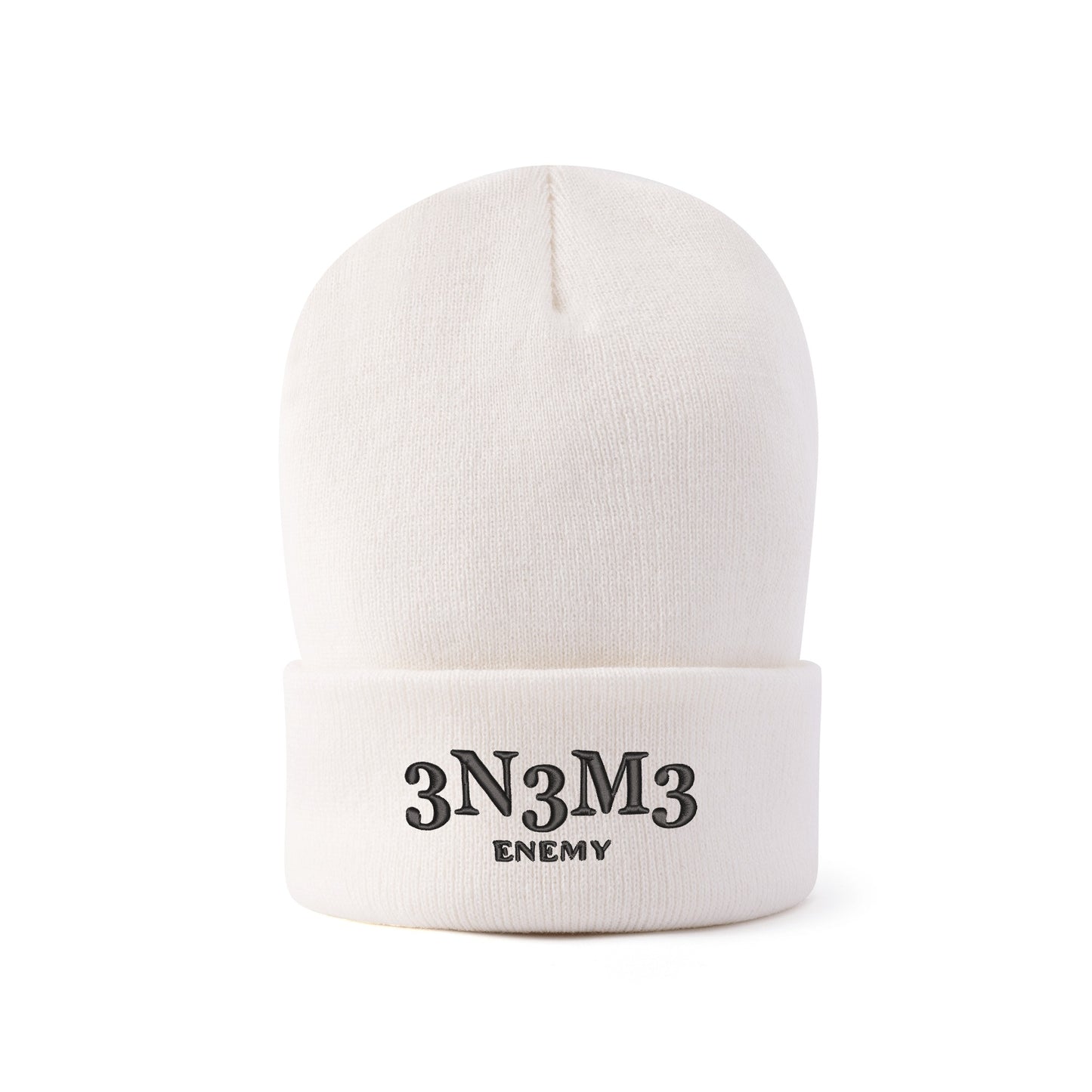 3.N.3.M.3 Enemy Embroidered Knitted Hats