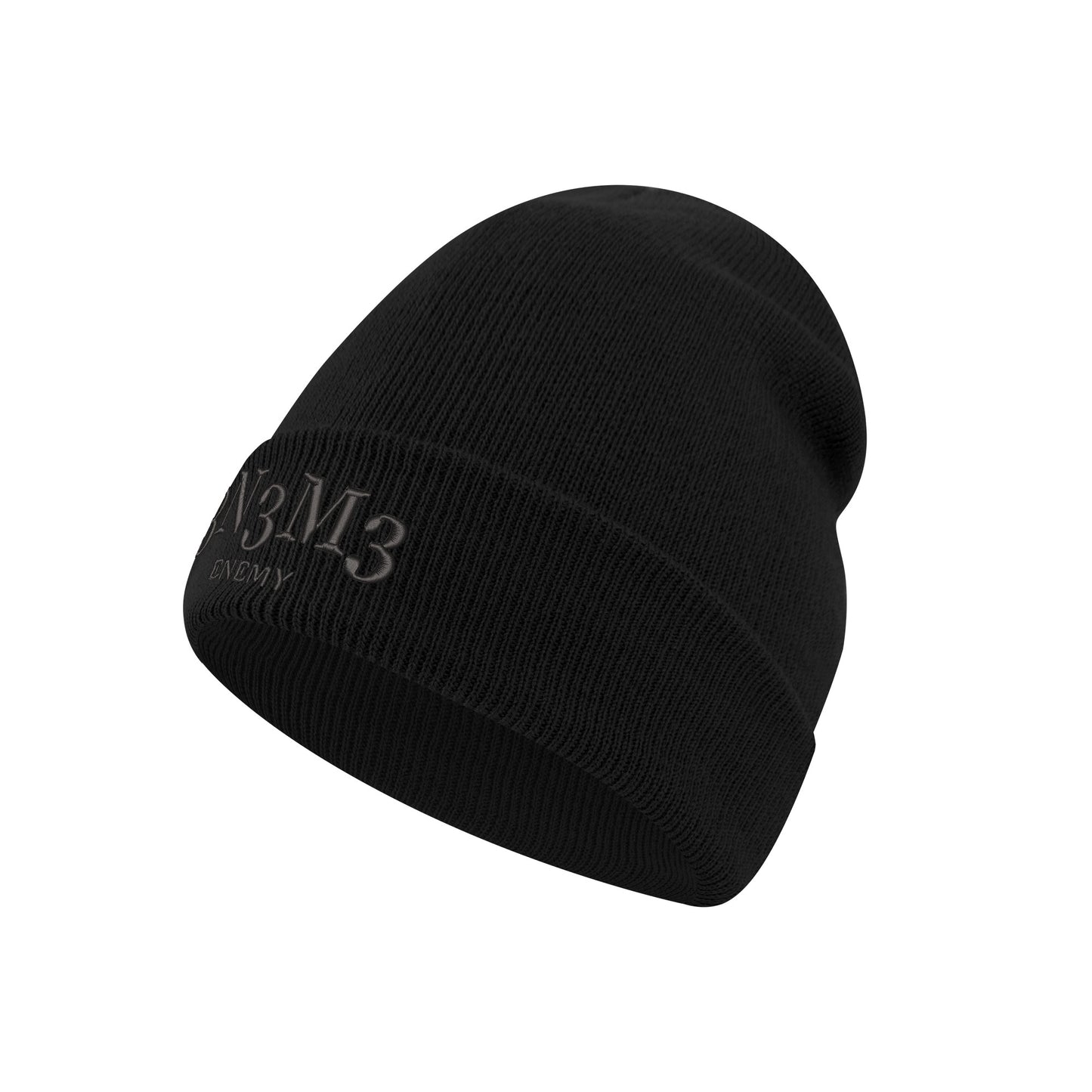 3.N.3.M.3 Enemy Embroidered Knitted Hats