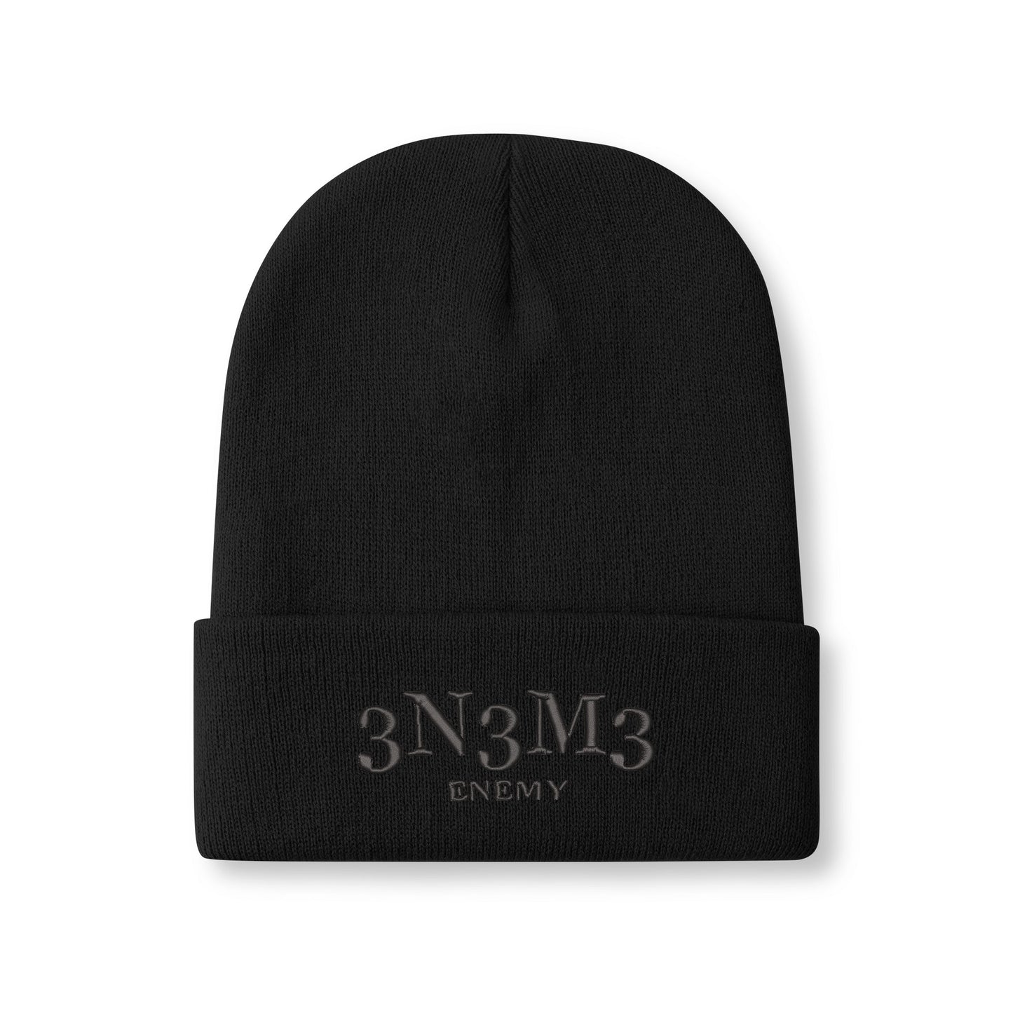 3.N.3.M.3 Enemy Embroidered Knitted Hats