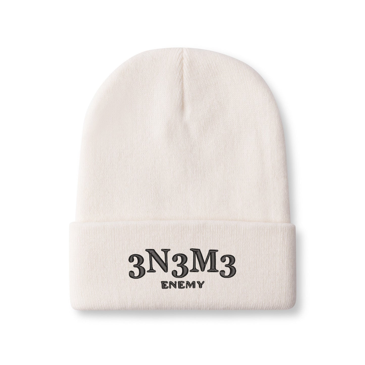 3.N.3.M.3 Enemy Embroidered Knitted Hats