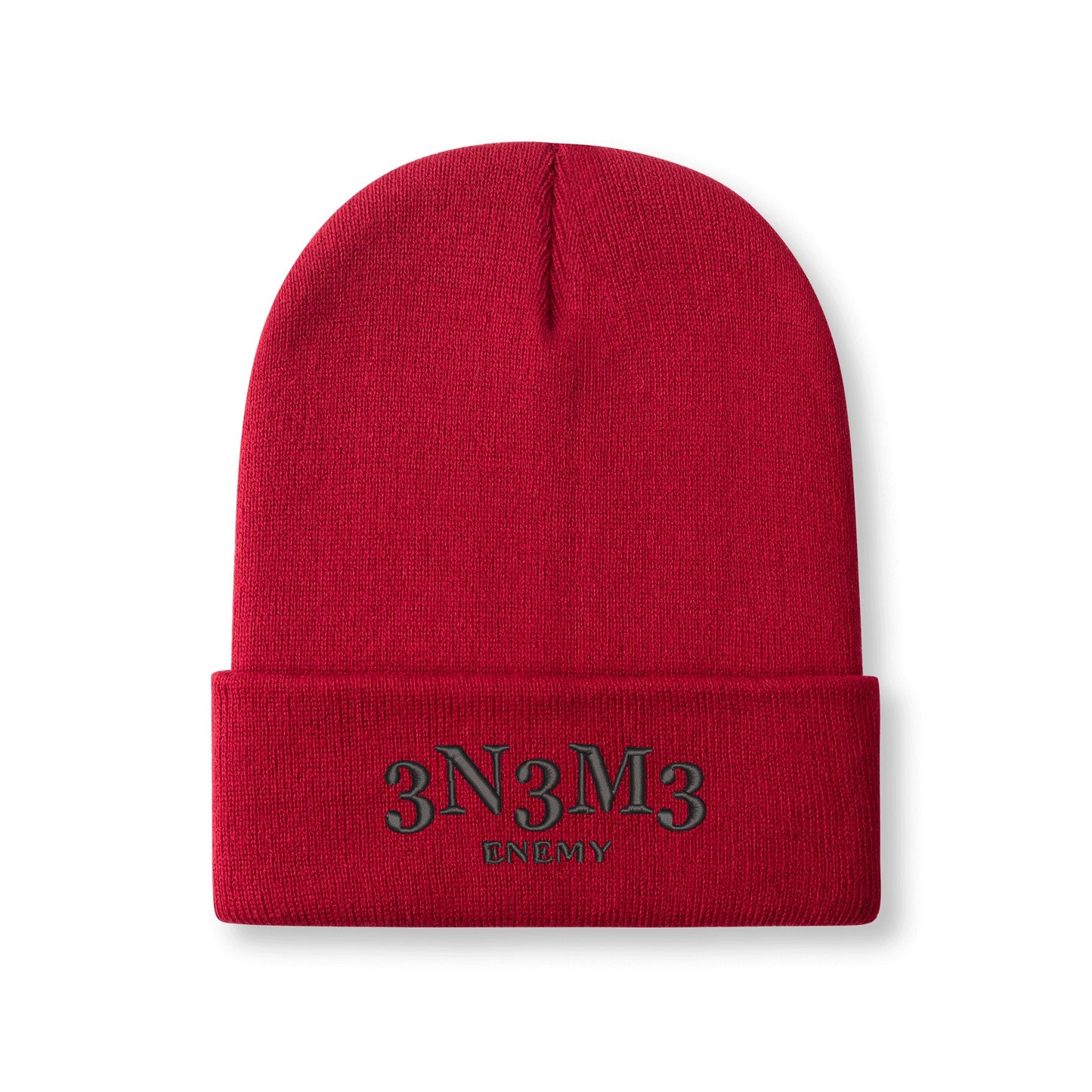 3.N.3.M.3 Enemy Embroidered Knitted Hats