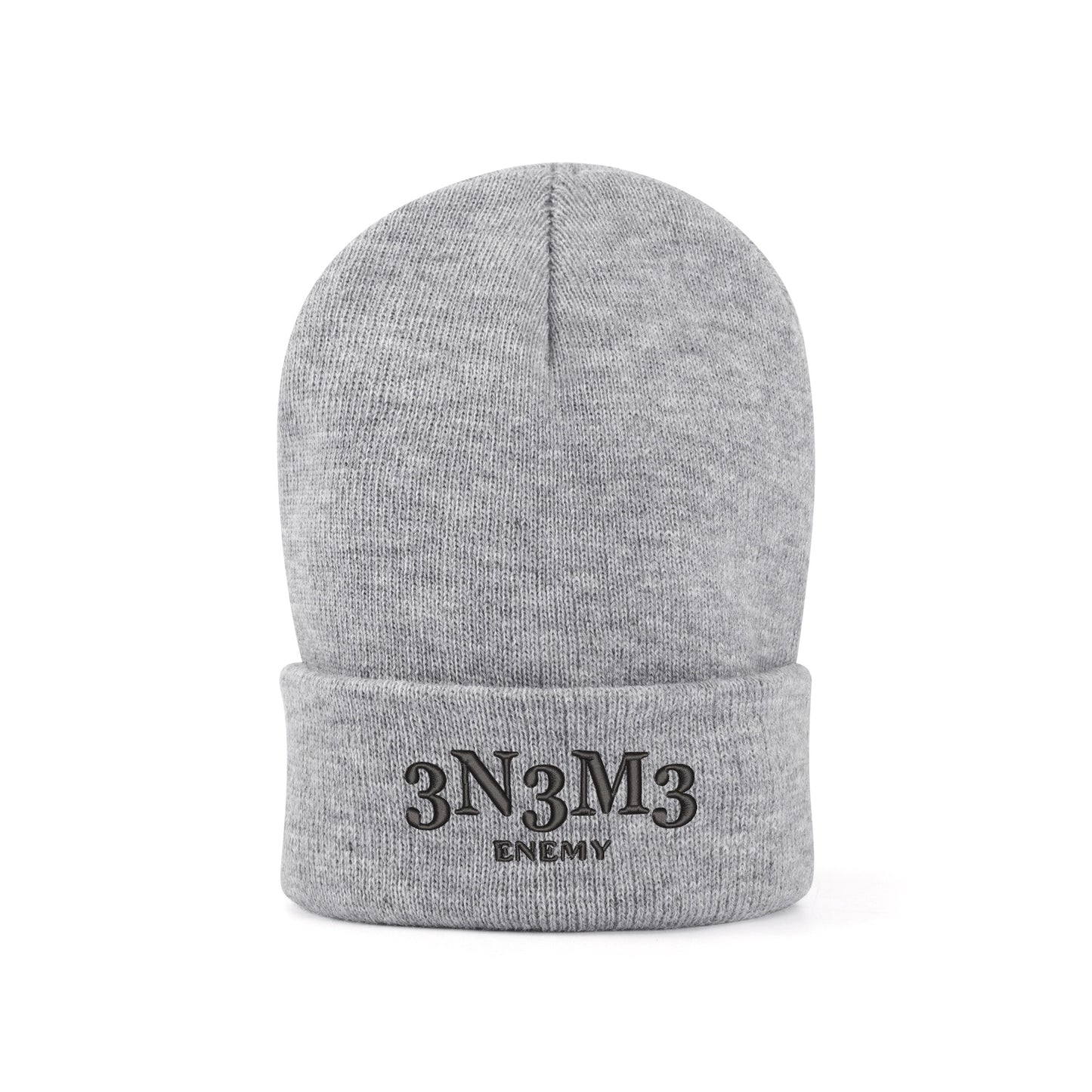 3.N.3.M.3 Enemy Embroidered Knitted Hats