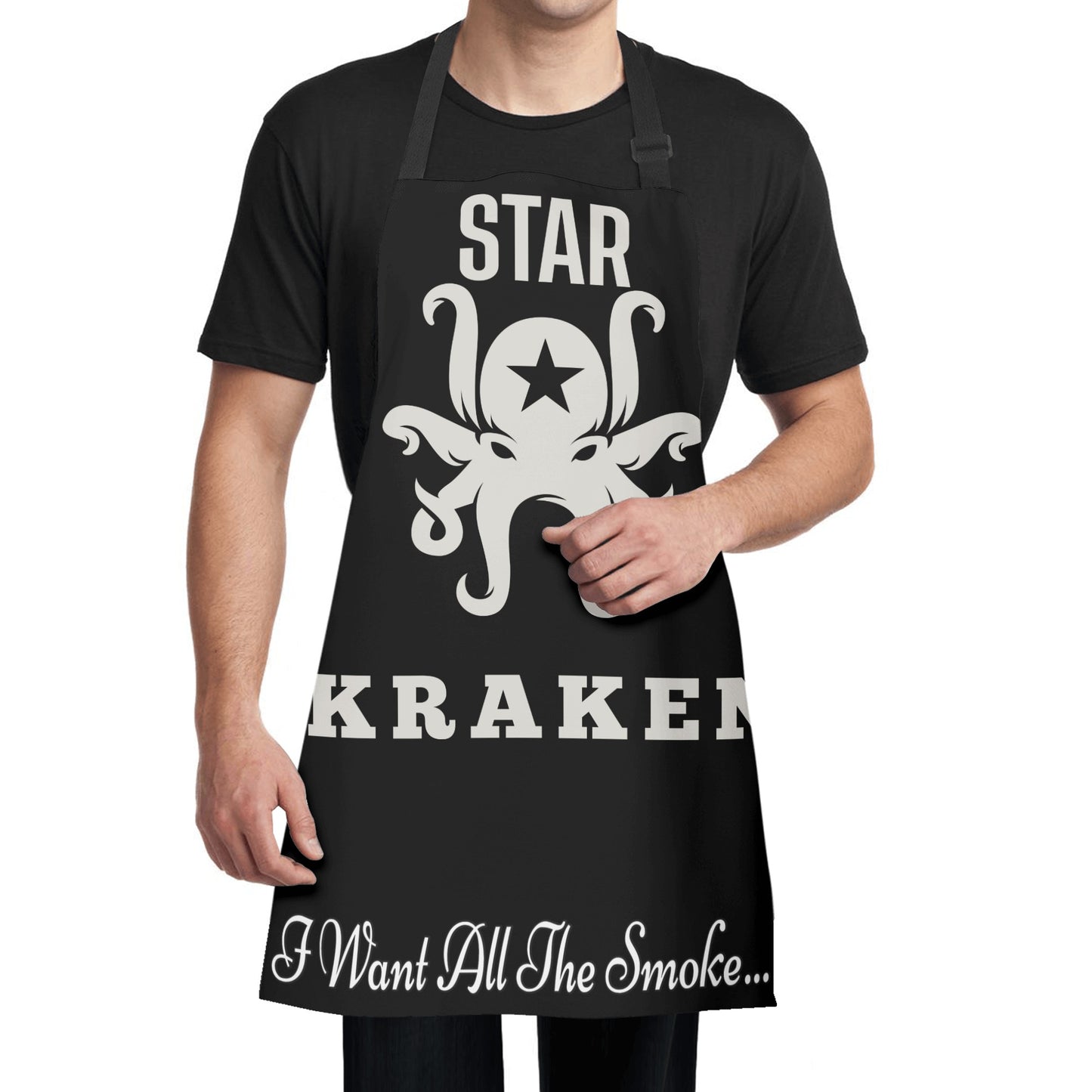 Star kraken Black Apron