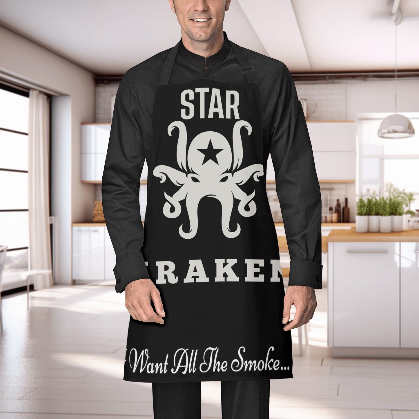 Star kraken Black Apron