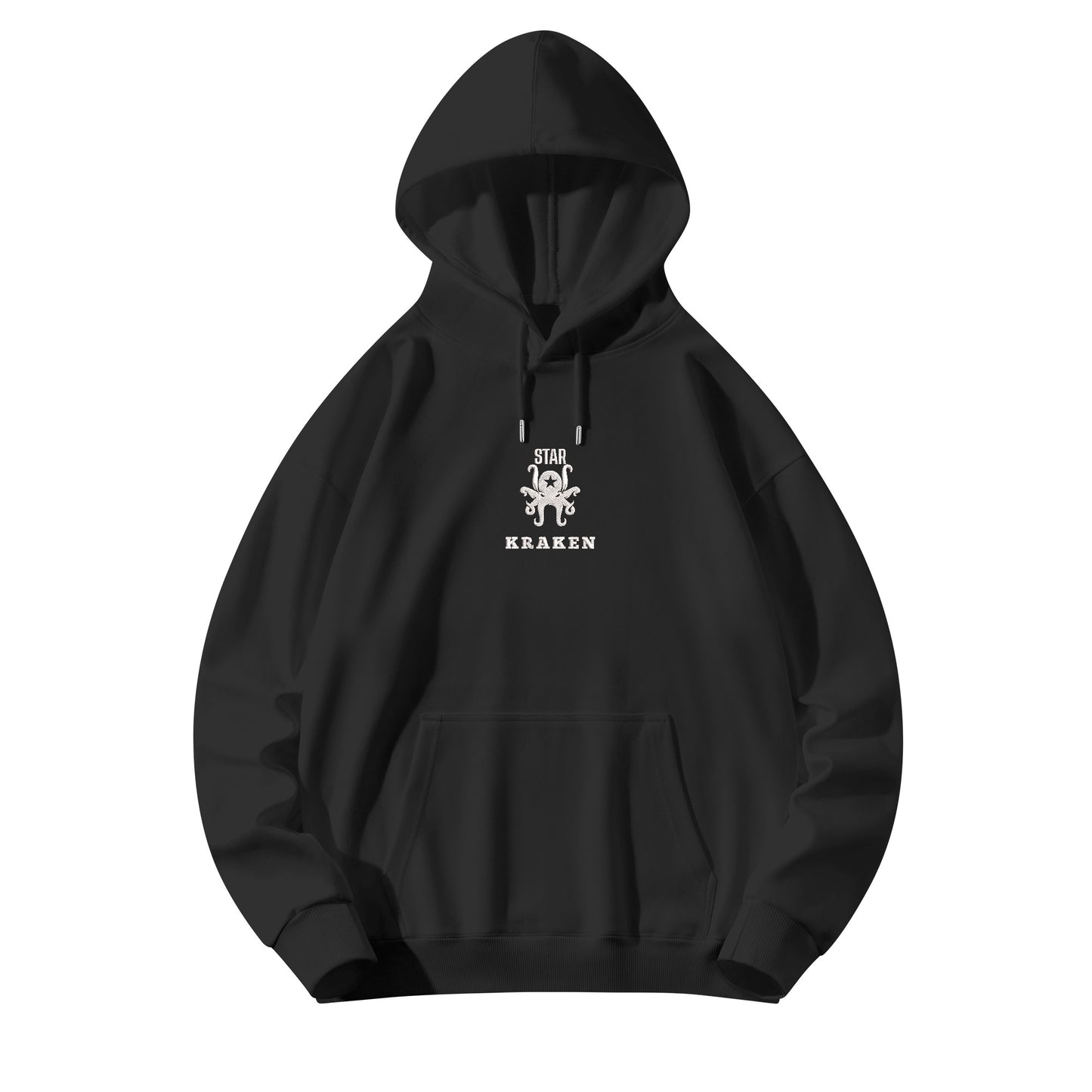 Star Kraken Adult Embroidered Pullover Hoodie