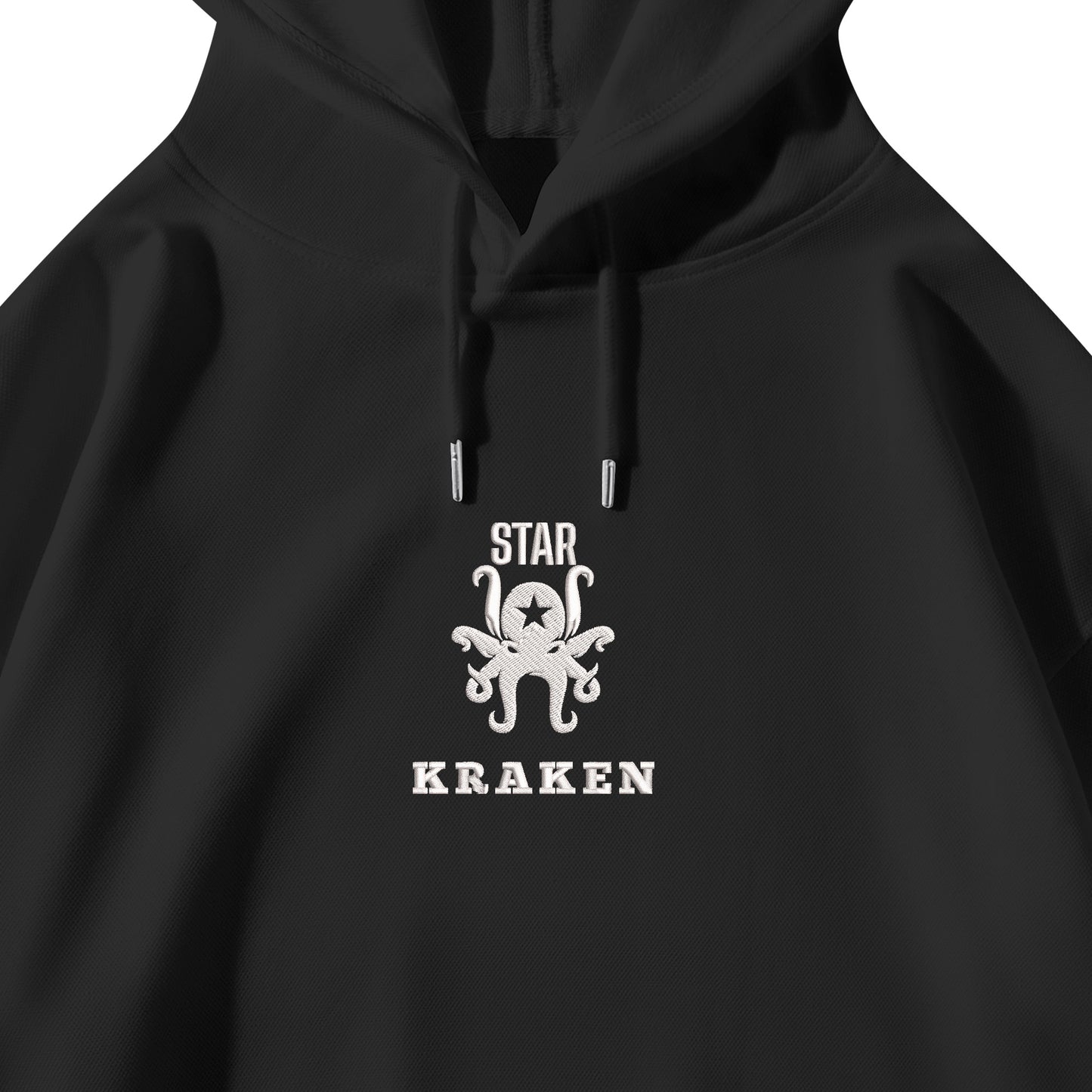 Star Kraken Adult Embroidered Pullover Hoodie