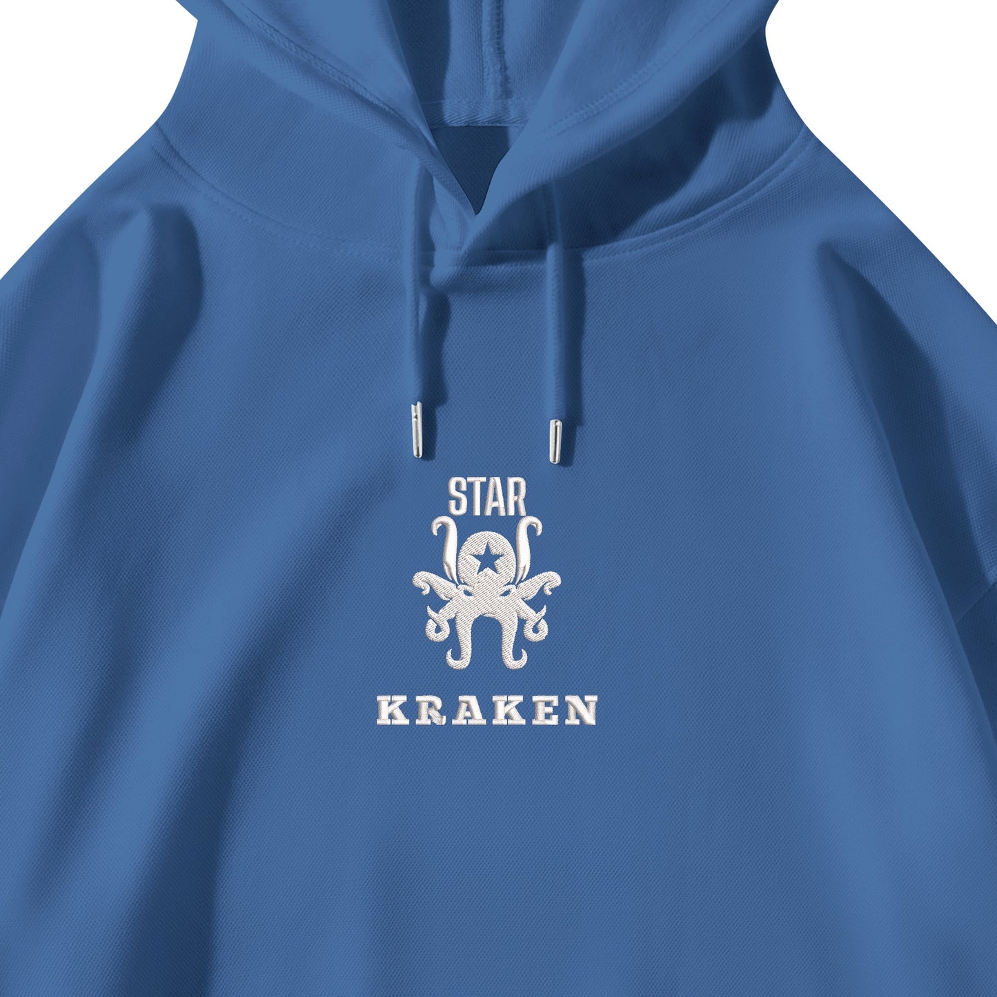 Star Kraken Adult Embroidered Pullover Hoodie