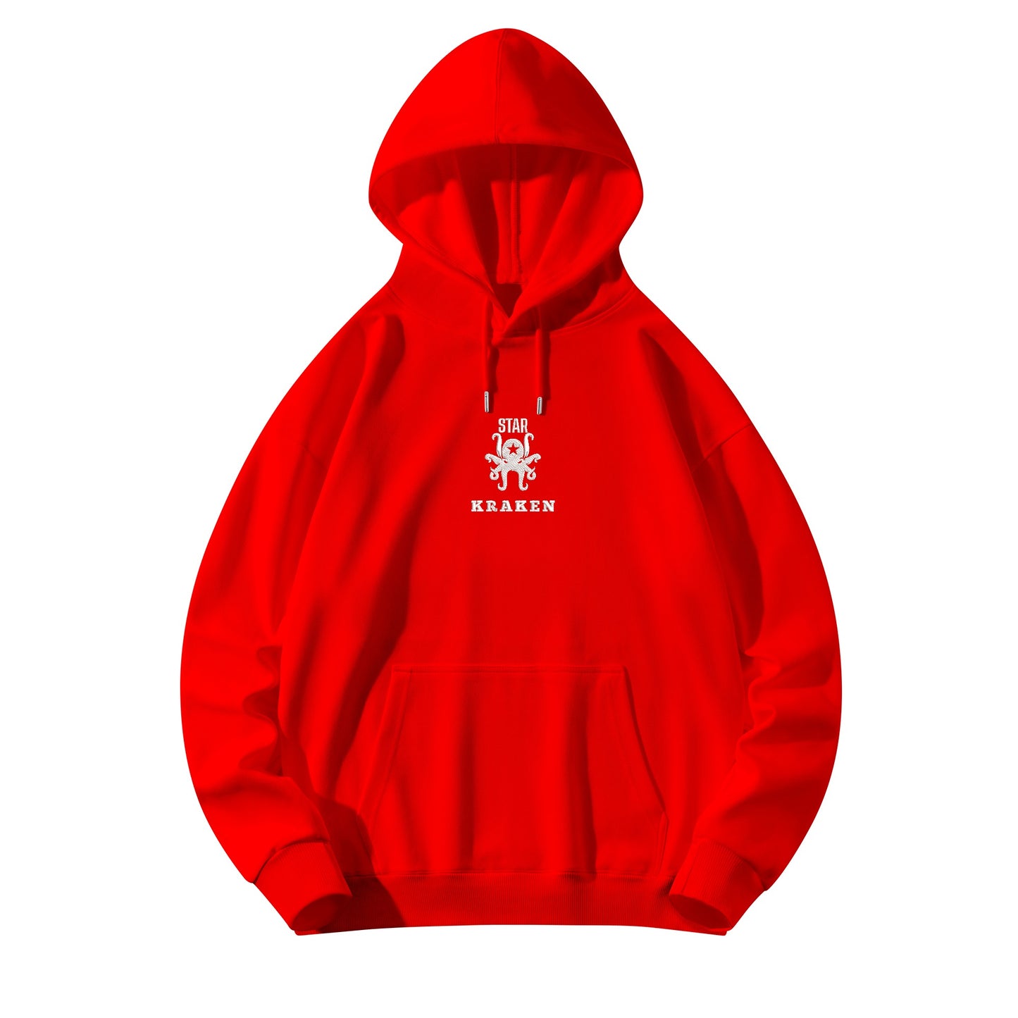 Star Kraken Adult Embroidered Pullover Hoodie