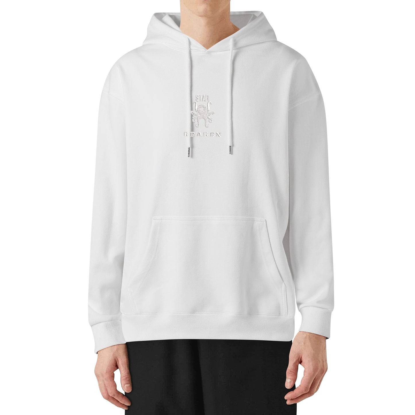 Star Kraken Adult Embroidered Pullover Hoodie