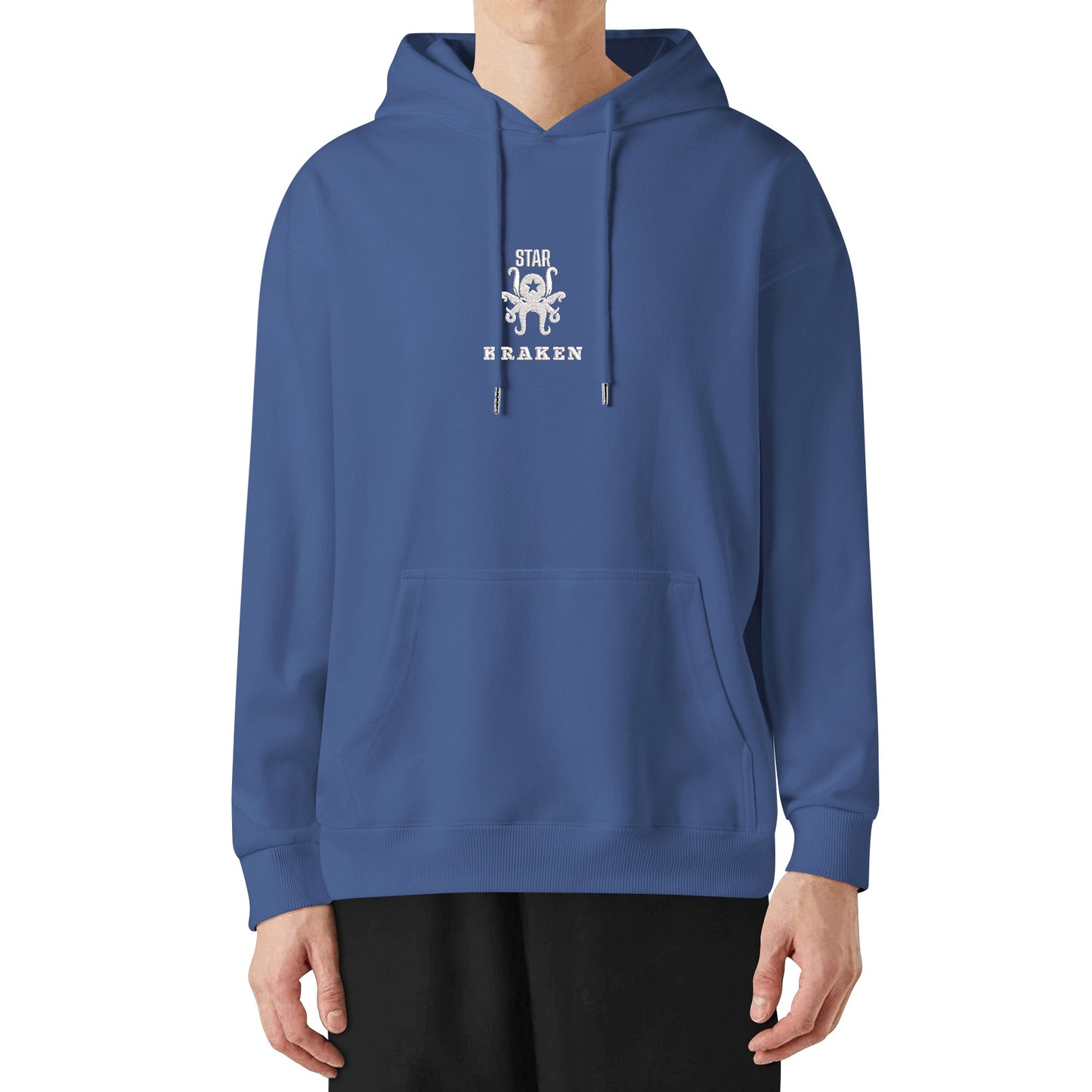 Star Kraken Adult Embroidered Pullover Hoodie