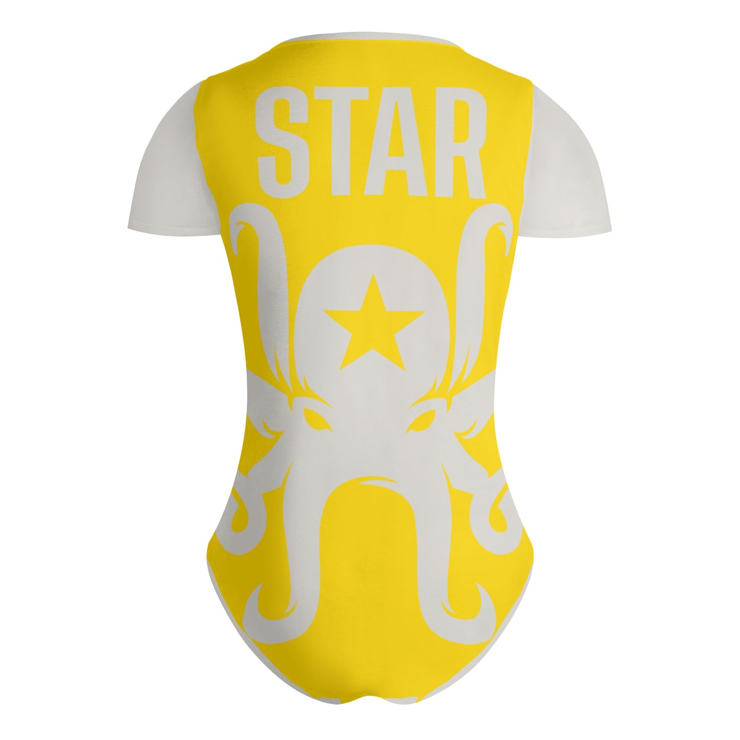 Star Kraken Womens Gold Soft Short Sleeve Bodysuit