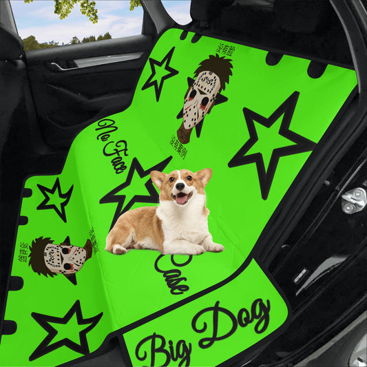 No Face, No Case Goo Green Car Pet Seat Covers