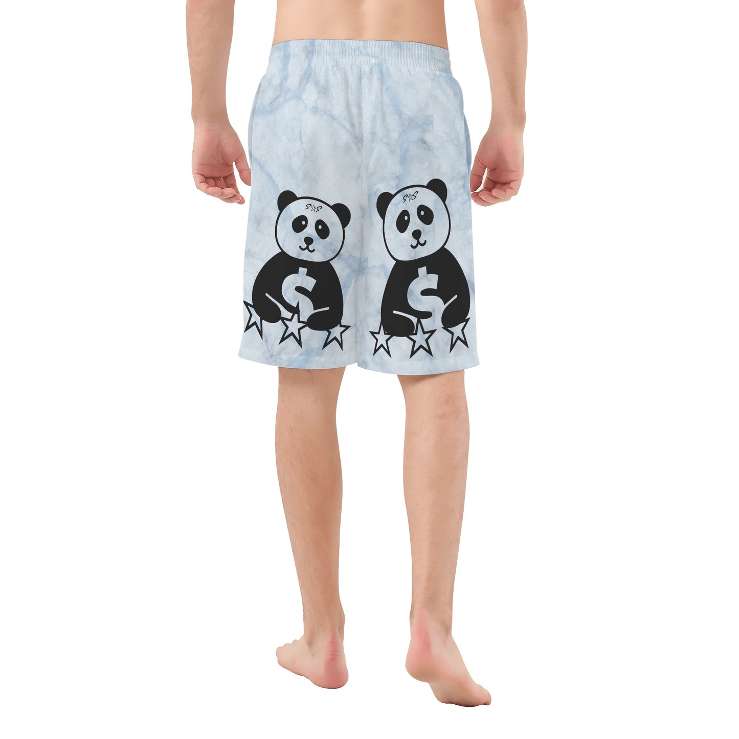 Trap Star Valley Panda 1.0 Mens Chill BlueShorts