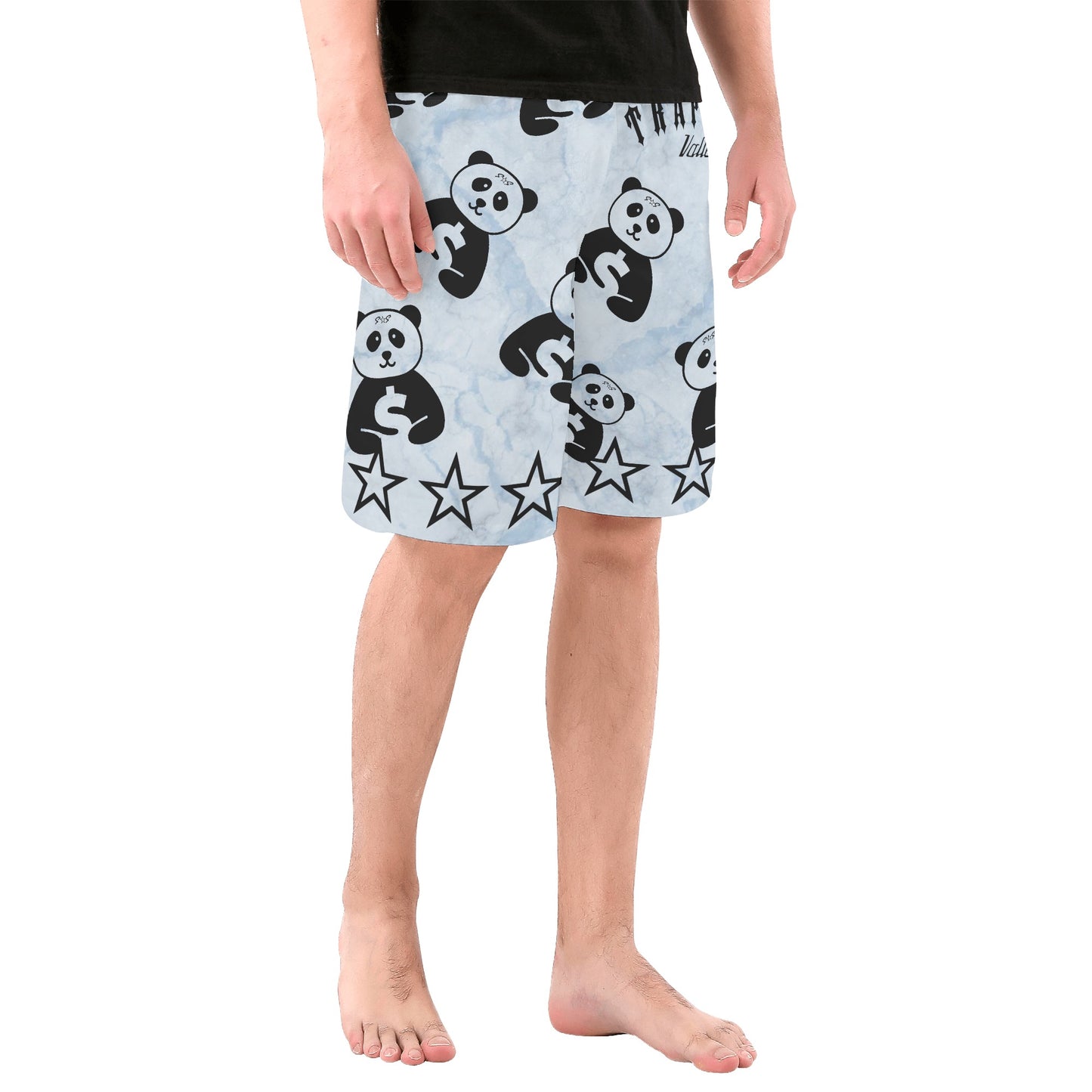 Trap Star Valley Panda 1.0 Mens Chill BlueShorts