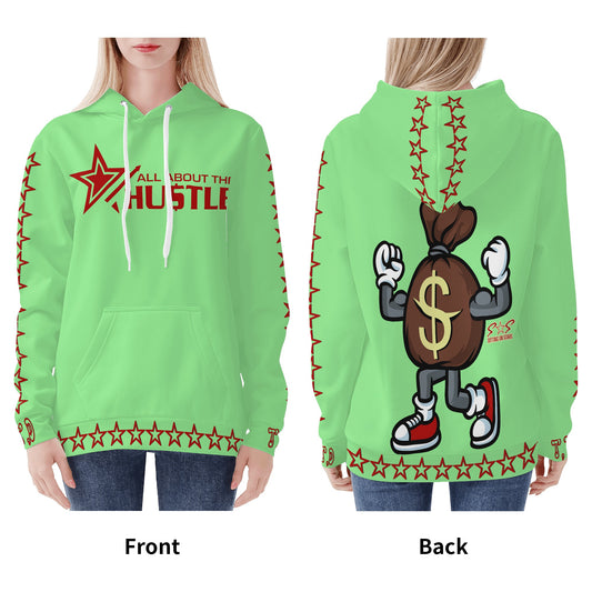 T.T.D (Ten Toes Down) Womens Mint Green Hoodie