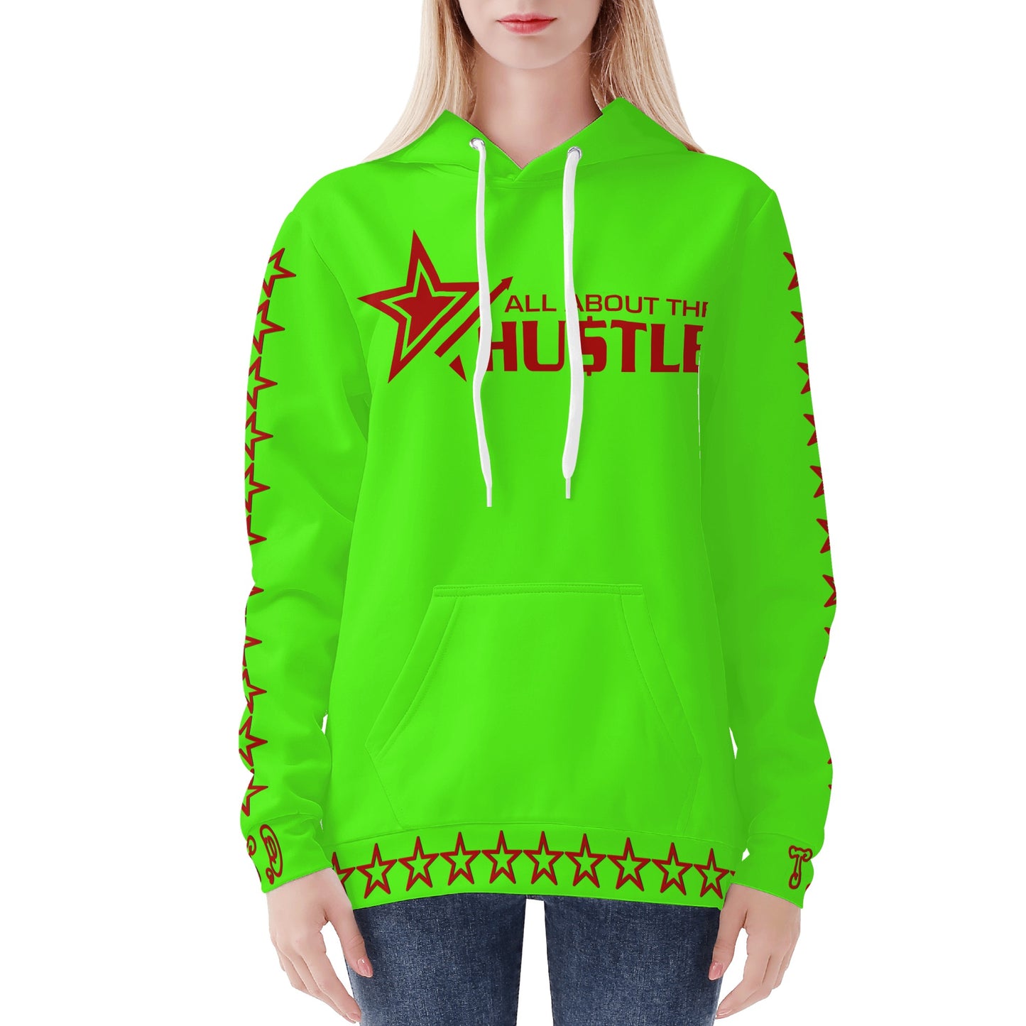 T.T.D (Ten Toes Down) Womens Goo Green Hoodie