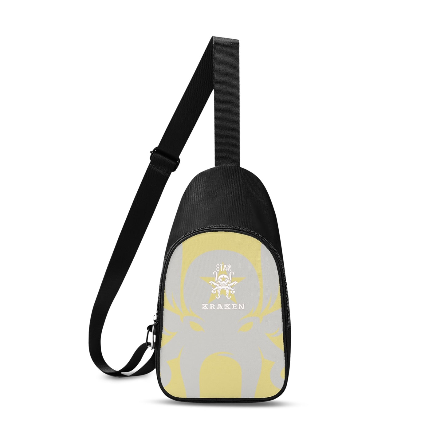 Star Kraken Printed+Embroidered Tan Chest Bags