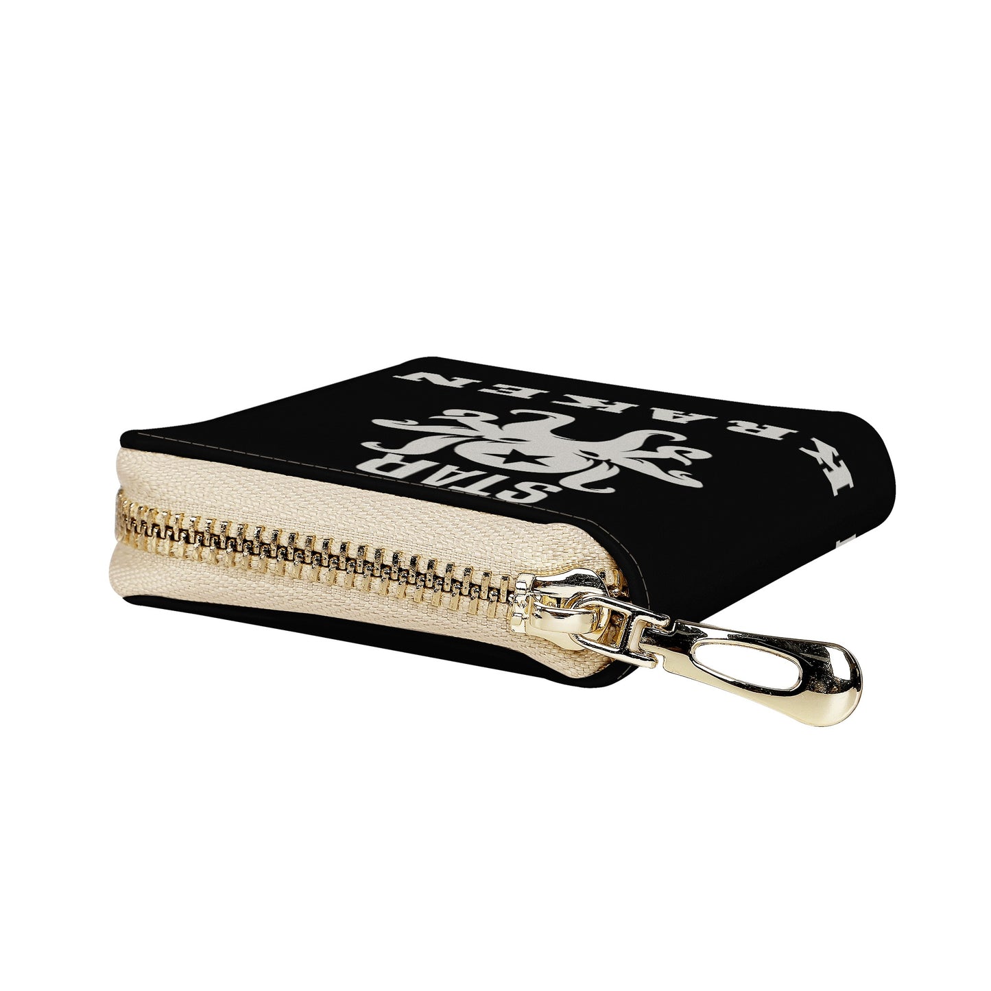 Star Kraken Black Zipper Card Holder