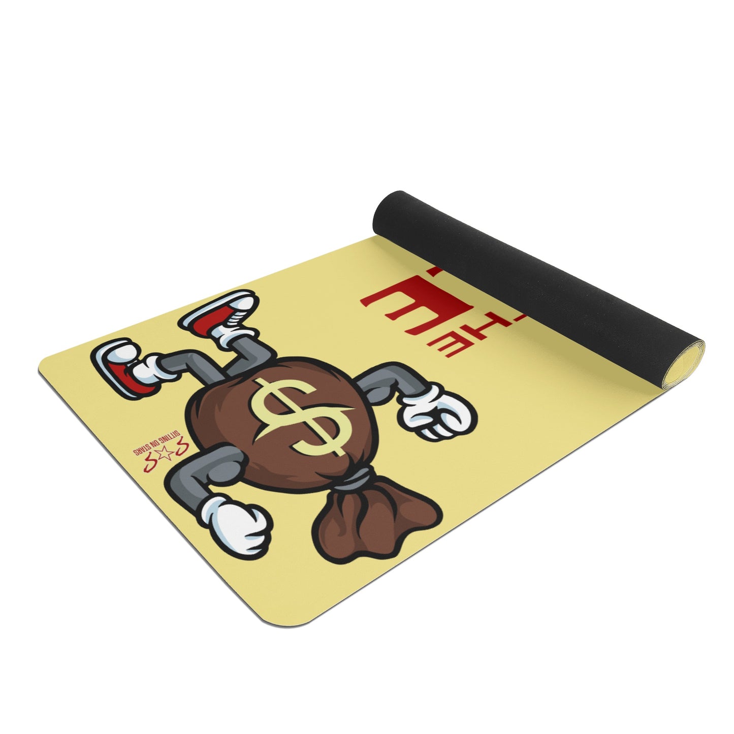 T.T.D (Ten Toes Down) Tan 4mm Rubber Yoga Mat