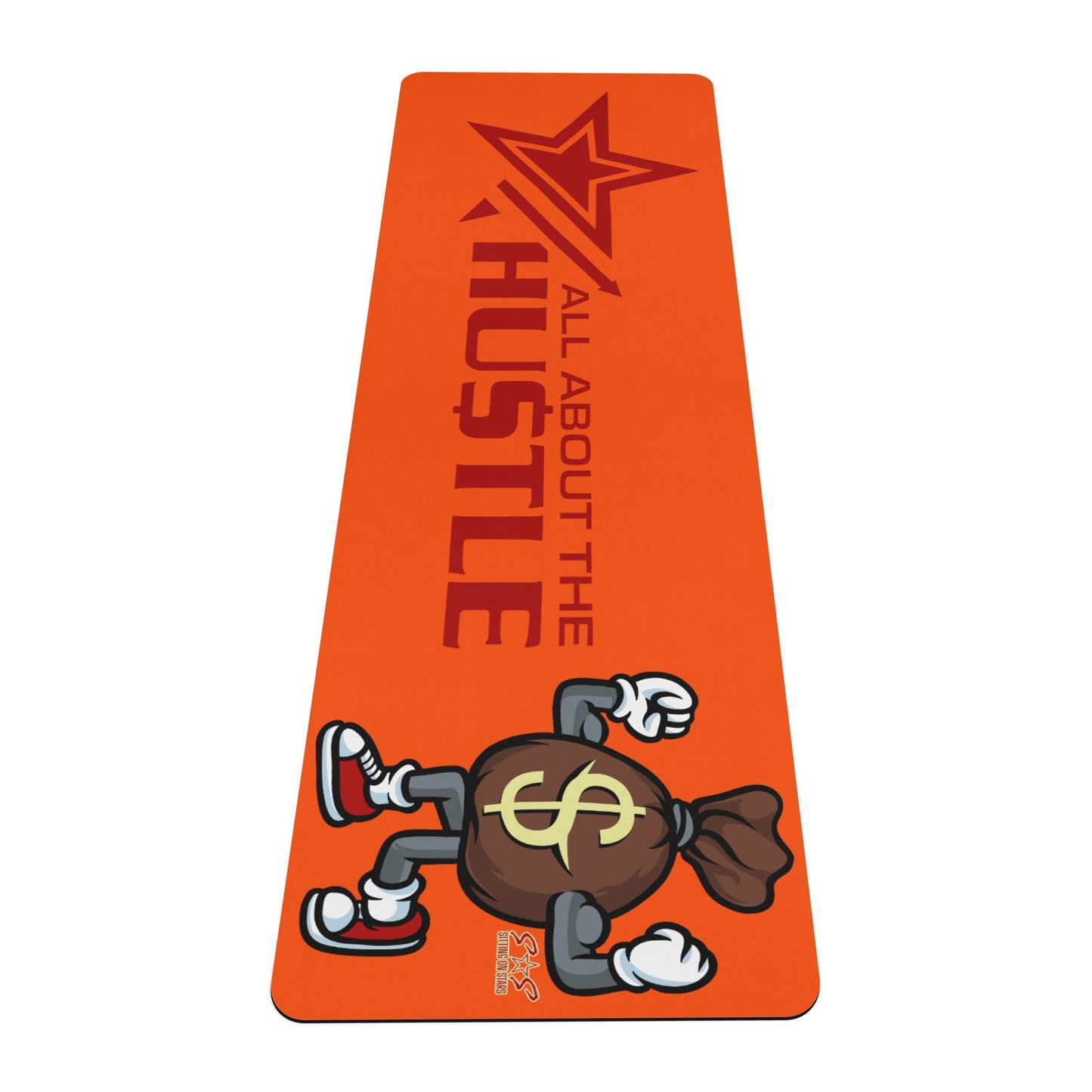 T.T.D (Ten Toes Down) Dark Orange 4mm Rubber Yoga Mat