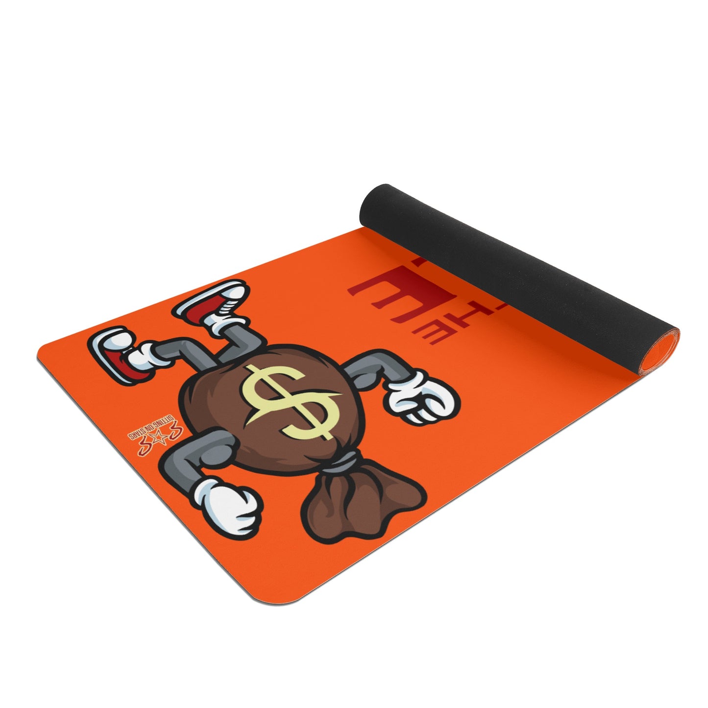 T.T.D (Ten Toes Down) Dark Orange 4mm Rubber Yoga Mat