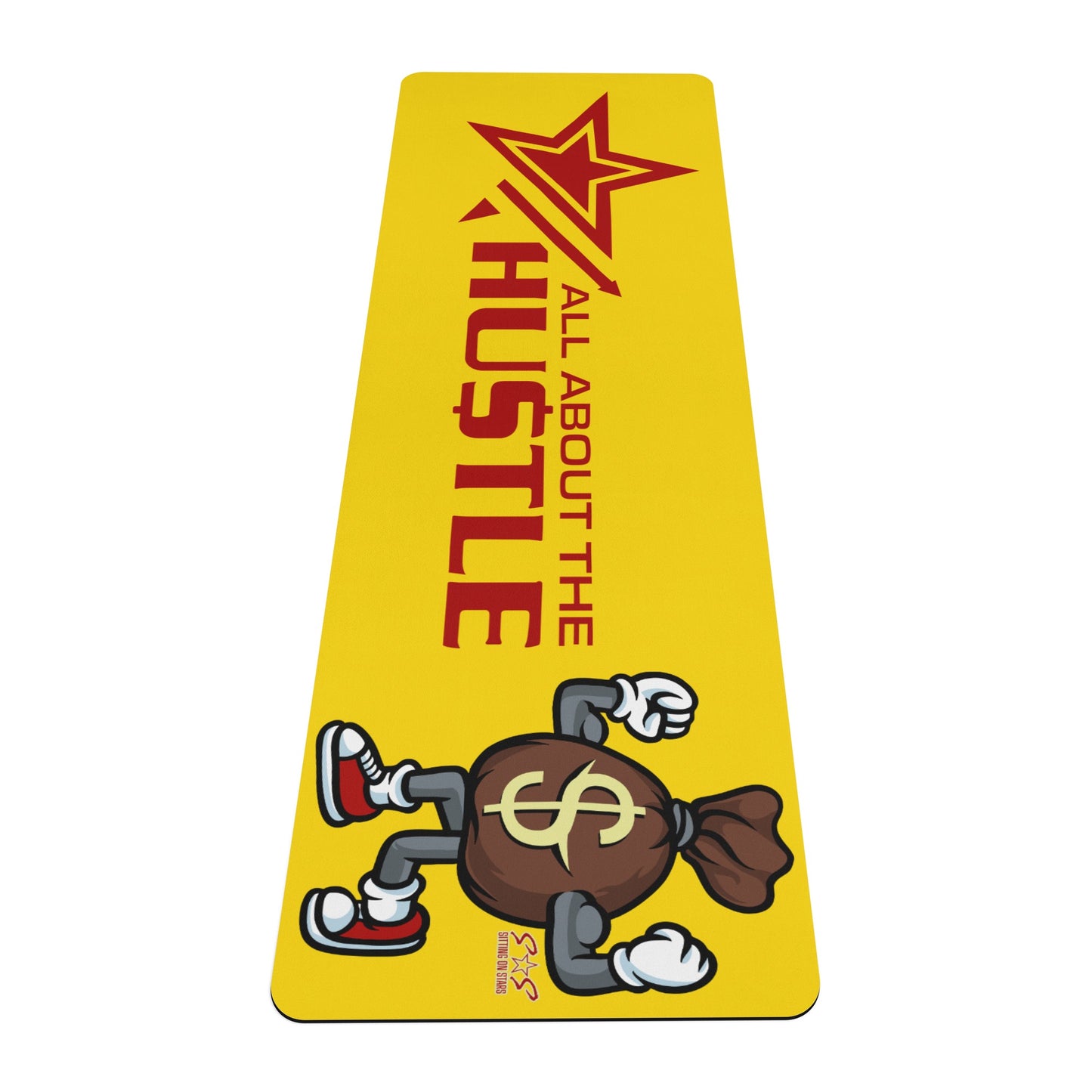 T.T.D (Ten Toes Down) Gold 4mm Rubber Yoga Mat